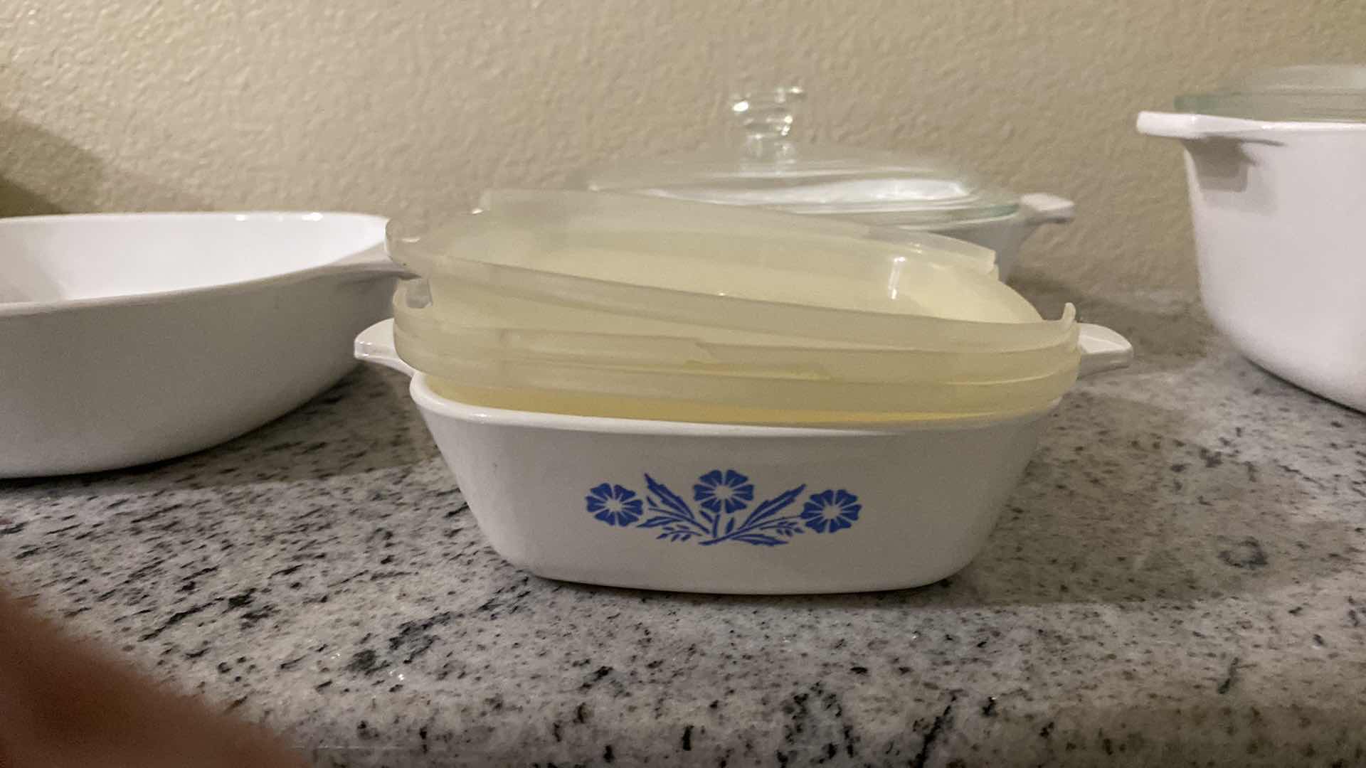 Photo 3 of CORELLE BLUE CORNFLOWER CASSEROLES