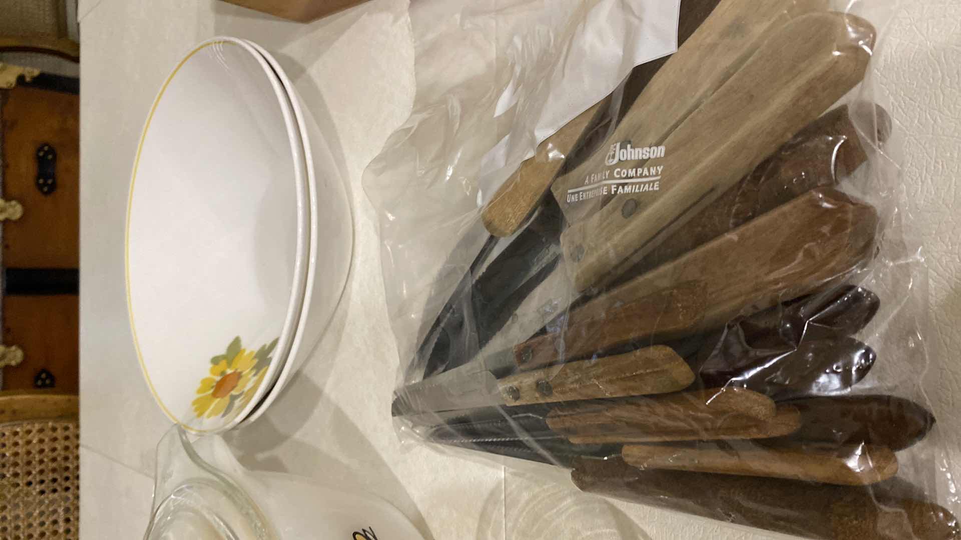 Photo 1 of KITCHEN KNIVES BOWLS AND MORE