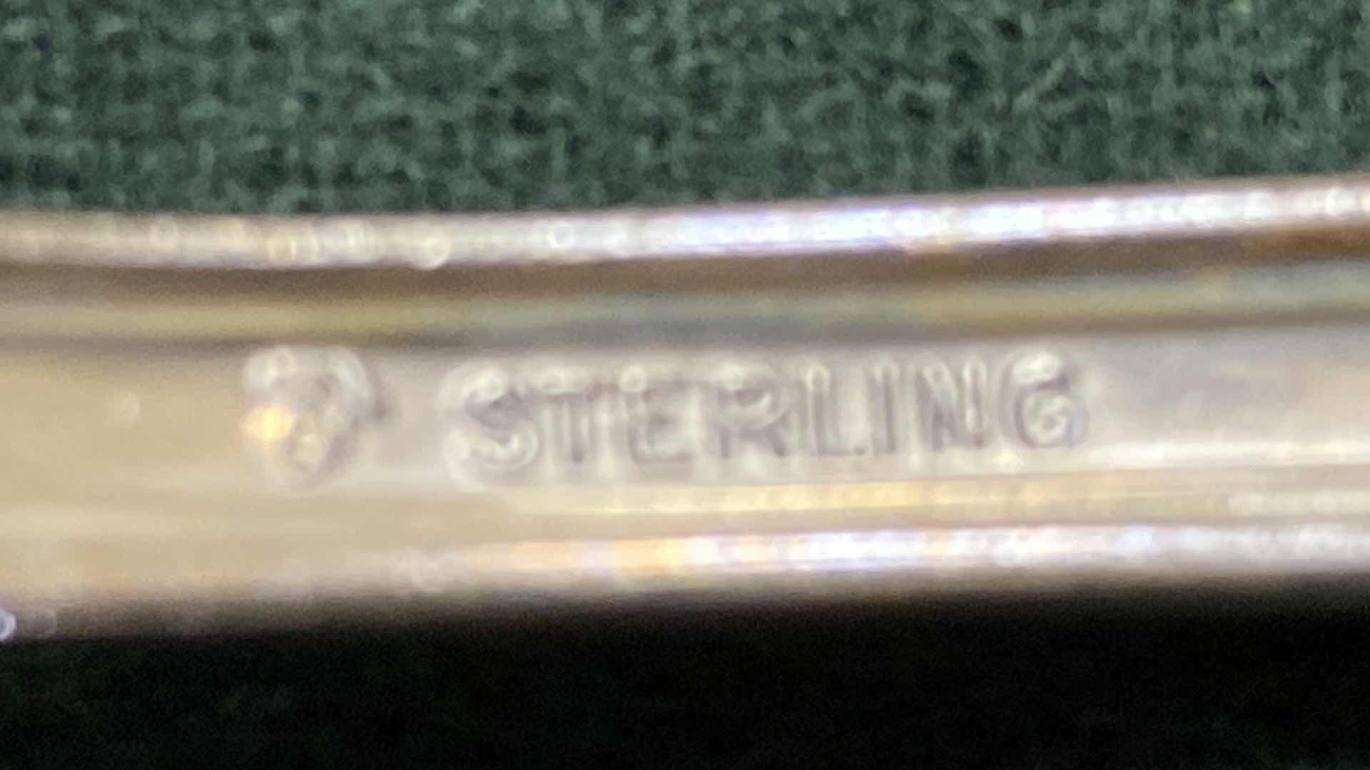 Photo 1 of 48 PIECES STERLING SILVER WITH MAKERS STAMP