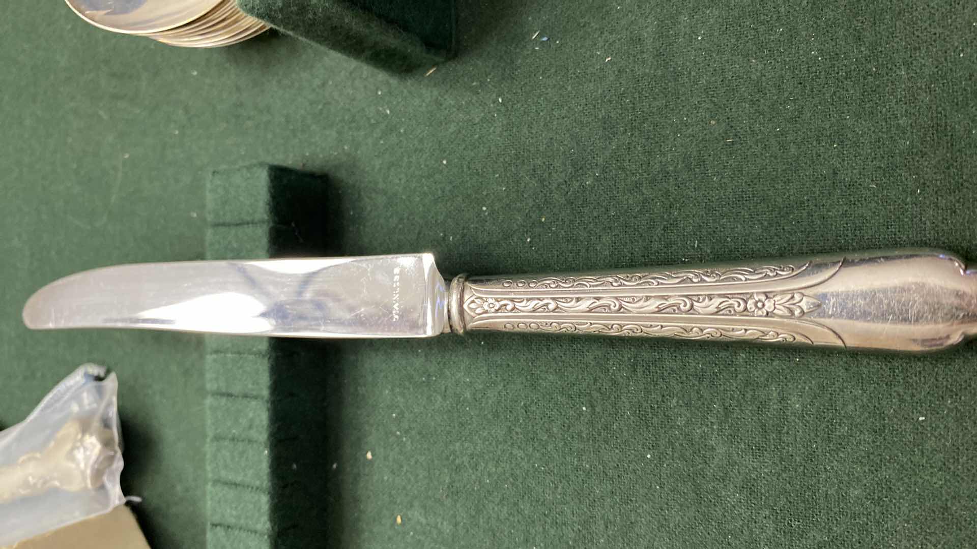 Photo 1 of 48 PIECES STERLING SILVER WITH MAKERS STAMP