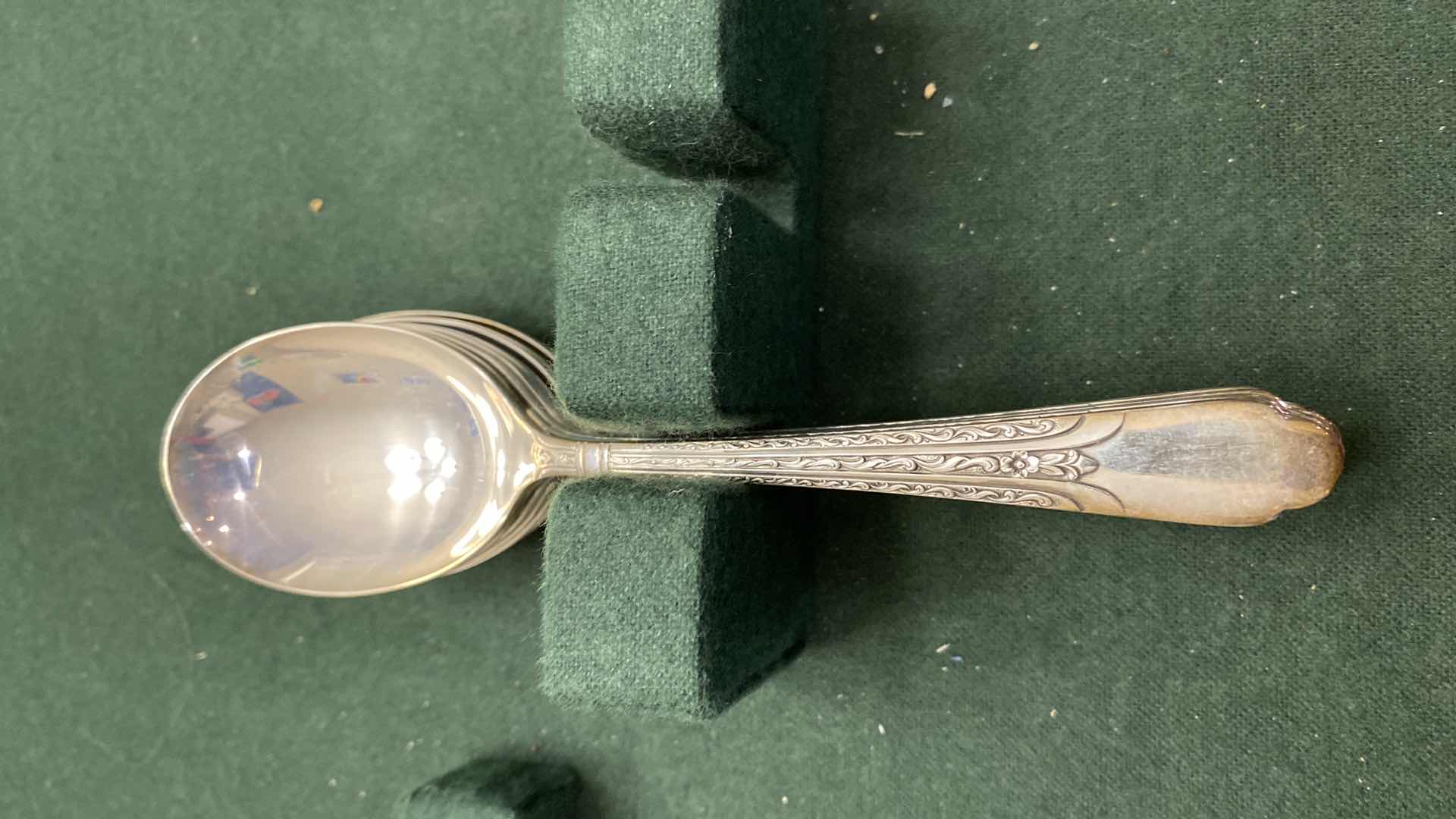 Photo 1 of 48 PIECES STERLING SILVER WITH MAKERS STAMP