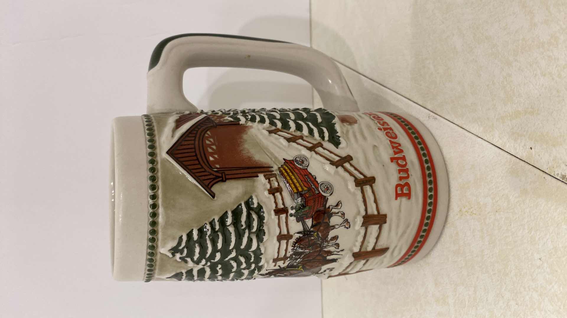 Photo 1 of BUDWEISER CLYDESDALES BEER STEINS