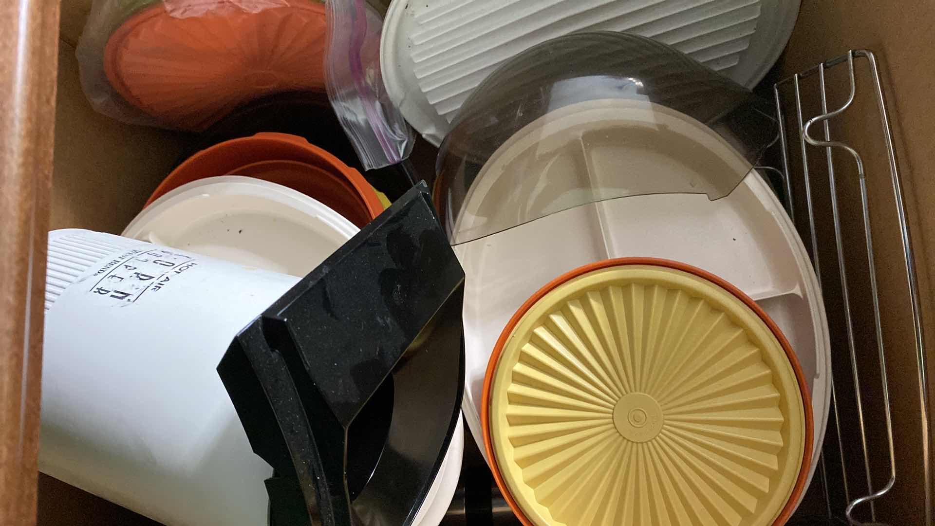 Photo 1 of CONTENTS OF 2 BOXES PLASTIC STORAGE AND MORE