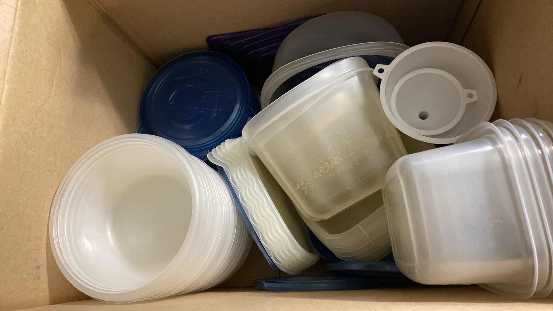 Photo 2 of CONTENTS OF 2 BOXES PLASTIC STORAGE AND MORE