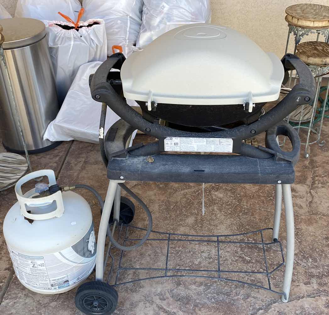 Photo 1 of MINI GRILL WITH WEBER STAND AND PROPANE TANK