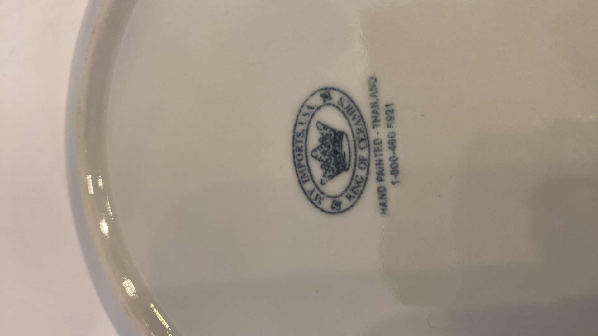 Photo 1 of MY IMPORTS TEA SET AND GINGER JAR