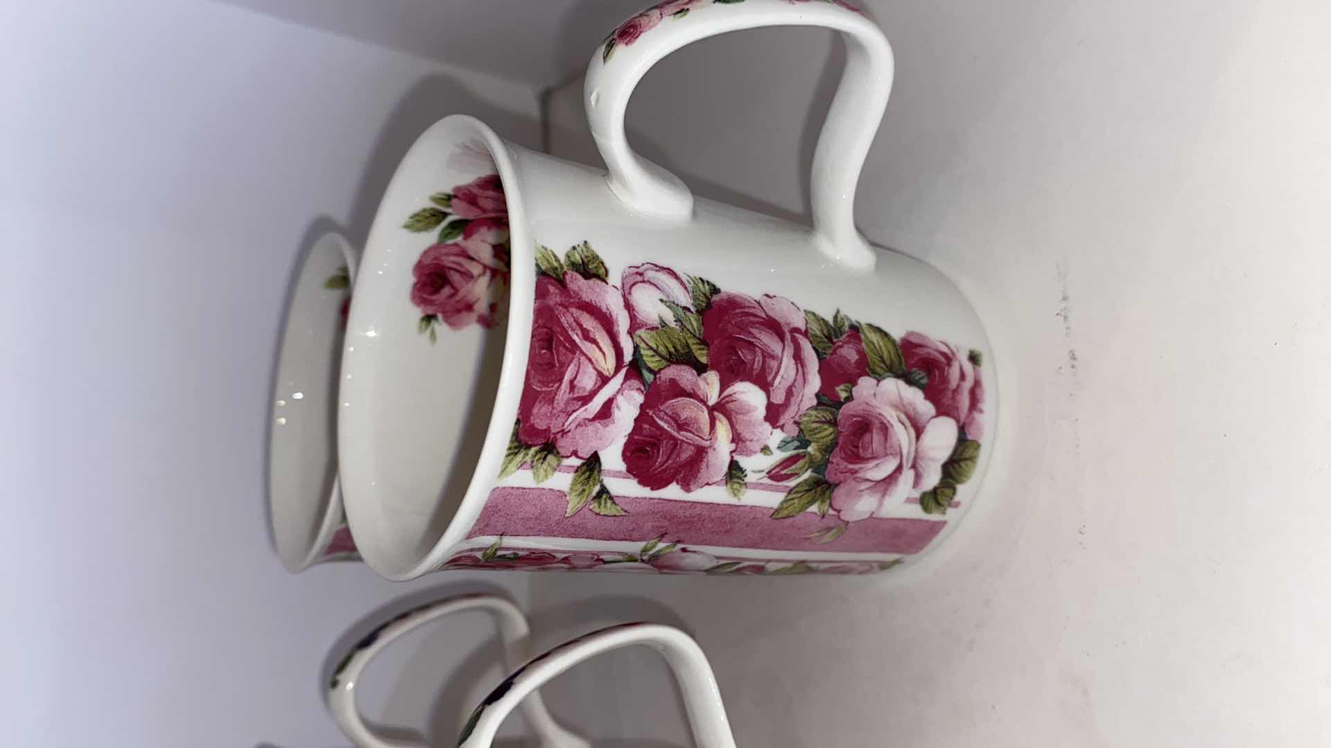 Photo 1 of ROY KIRKHAM FINE BONE CHINA COFFEE CUP ASSORTMENT 0F 10