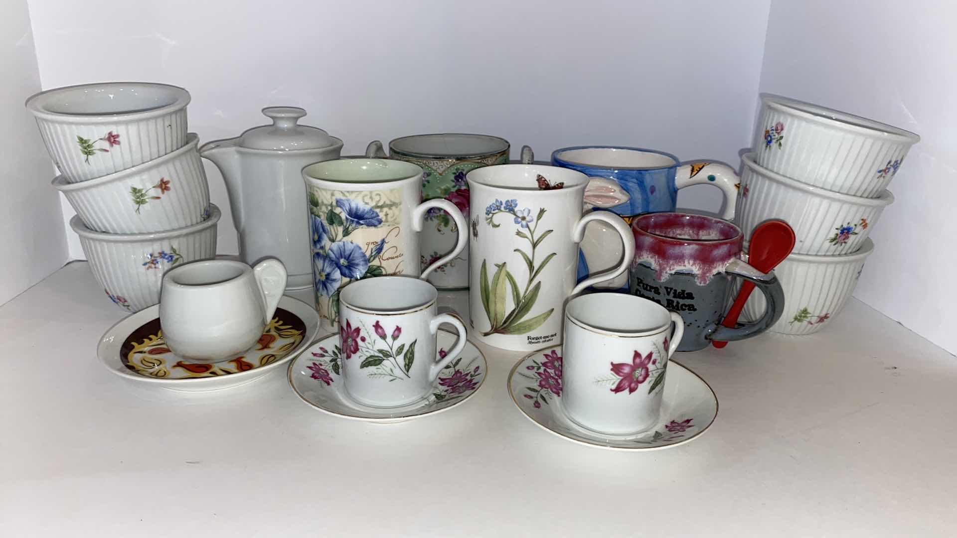 Photo 1 of RAMKINS AND CUPS ASSORTMENT