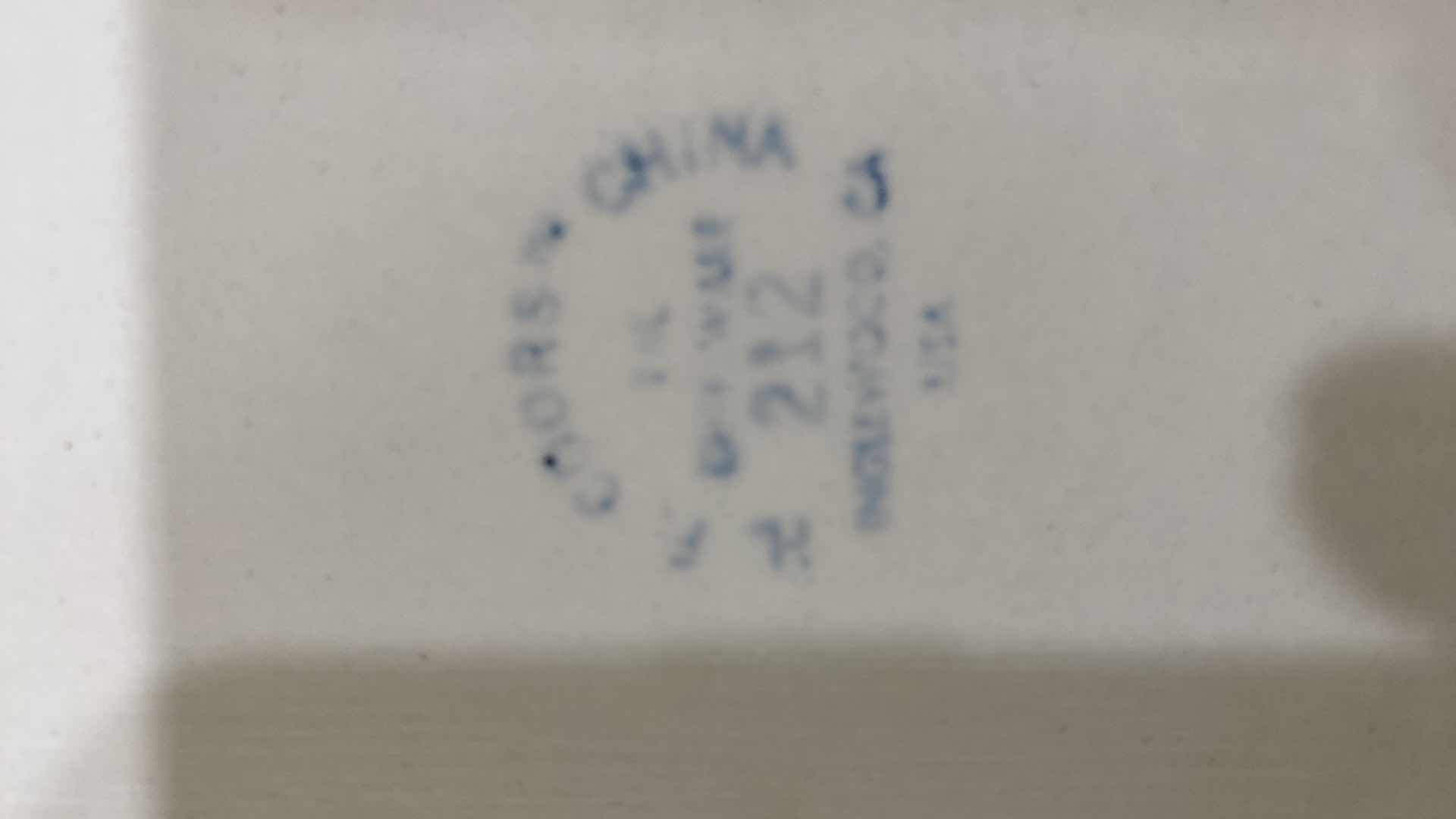 Photo 1 of 4 - H F COORS CERAMIC CASSEROLES WITH LIDS 7” AND GLASS PLATTER 12”