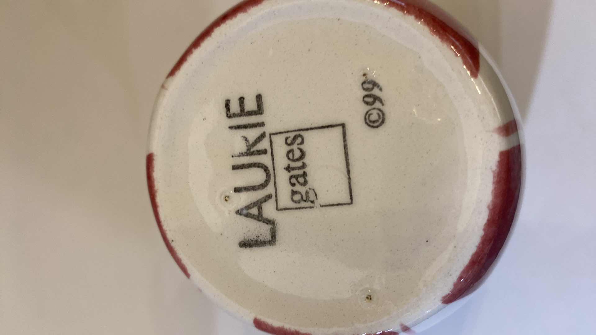 Photo 1 of LAURIE GATES 7 PIECE CERAMIC SET