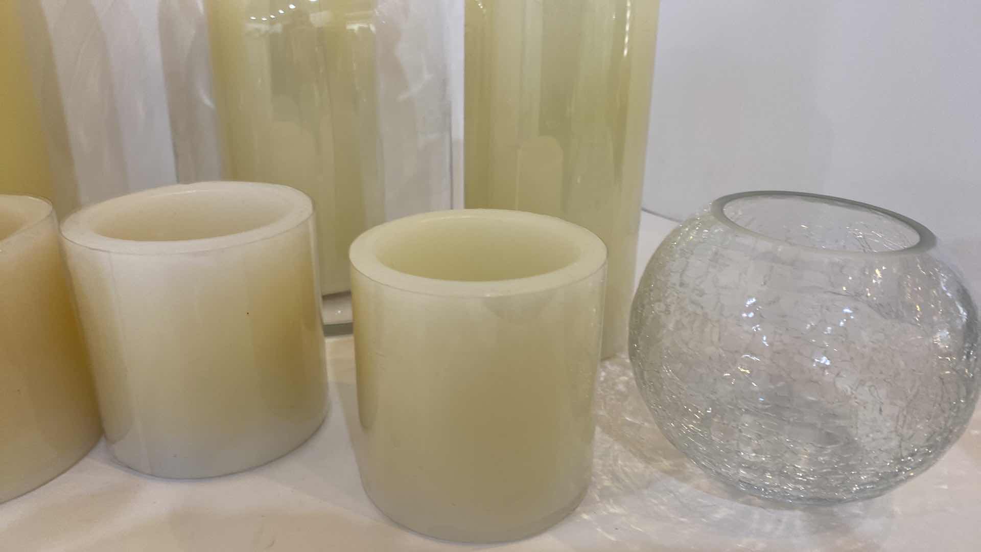 Photo 1 of FLAMELESS CANDLES AND HOLDERS