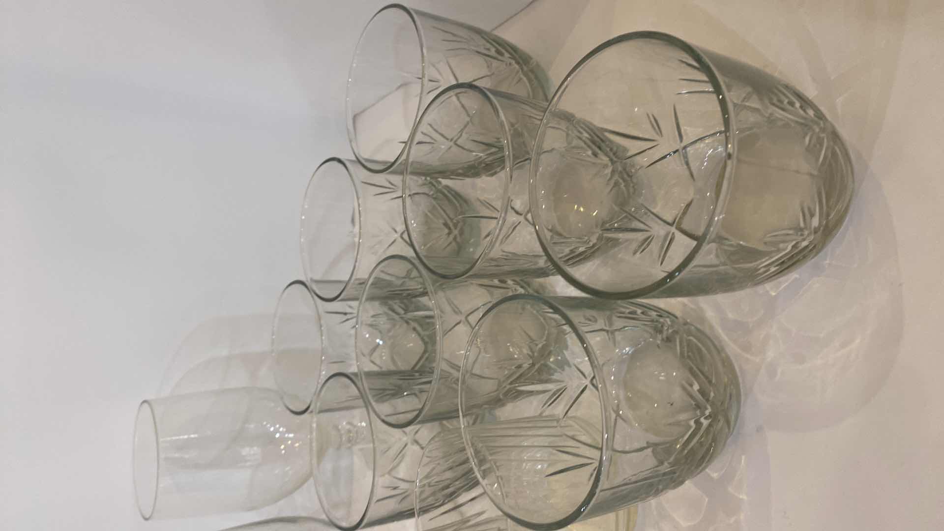 Photo 1 of ASSORTED GLASSWARE