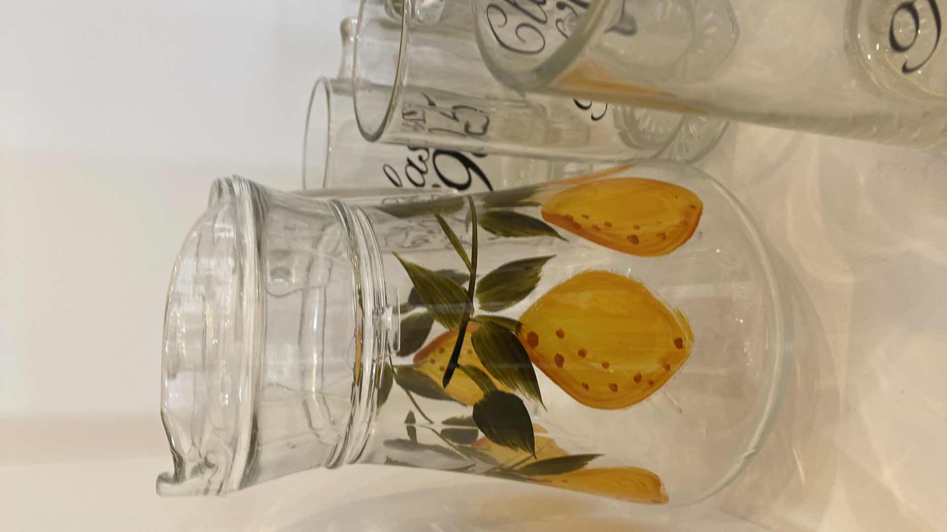 Photo 1 of ASSORTED GLASSWARE SHAKER AND PITCHER