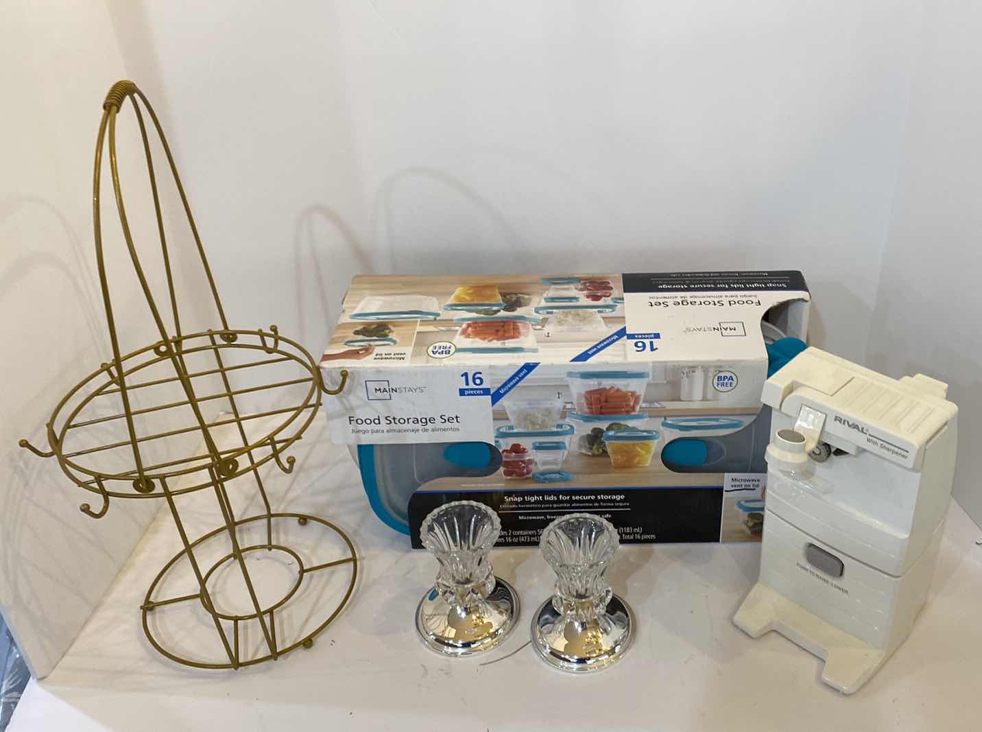 Photo 1 of FOOD STORAGE SET, CAN OPENER AND MORE
