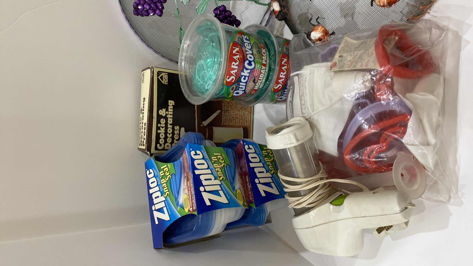 Photo 1 of KITCHEN ITEMS STORAGE COOKIE PRESS AND MORE