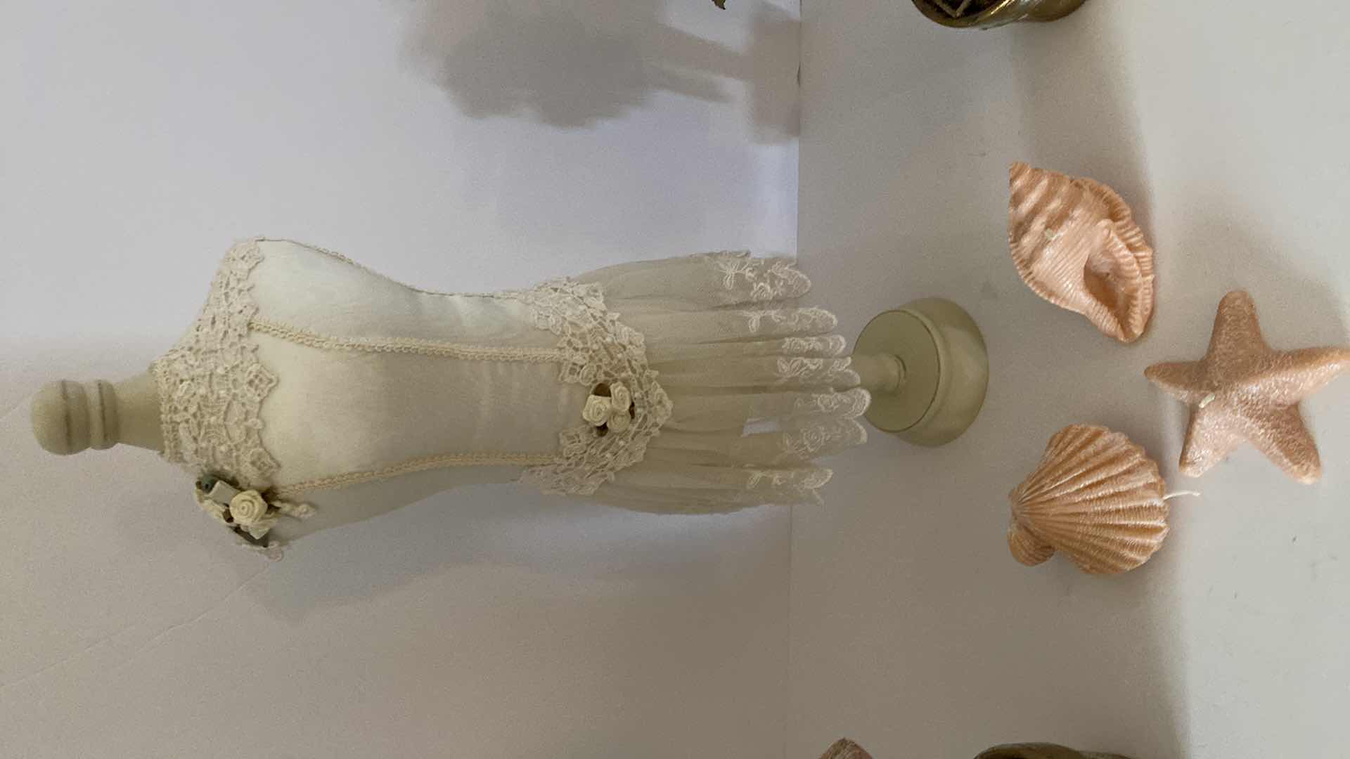 Photo 1 of 6 HOME DECOR SHELL CANDLES TOPIARY H 13” AND MORE