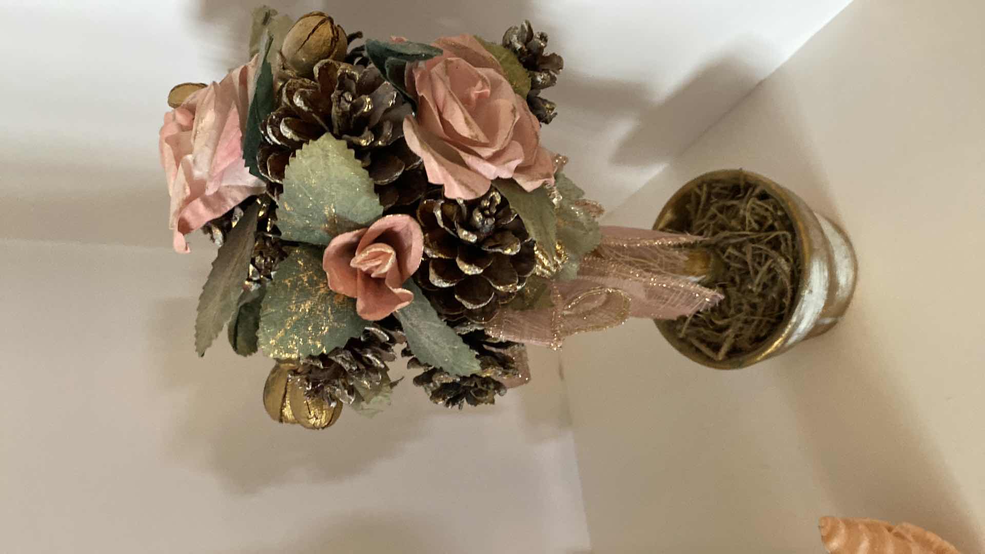 Photo 1 of 6 HOME DECOR SHELL CANDLES TOPIARY H 13” AND MORE