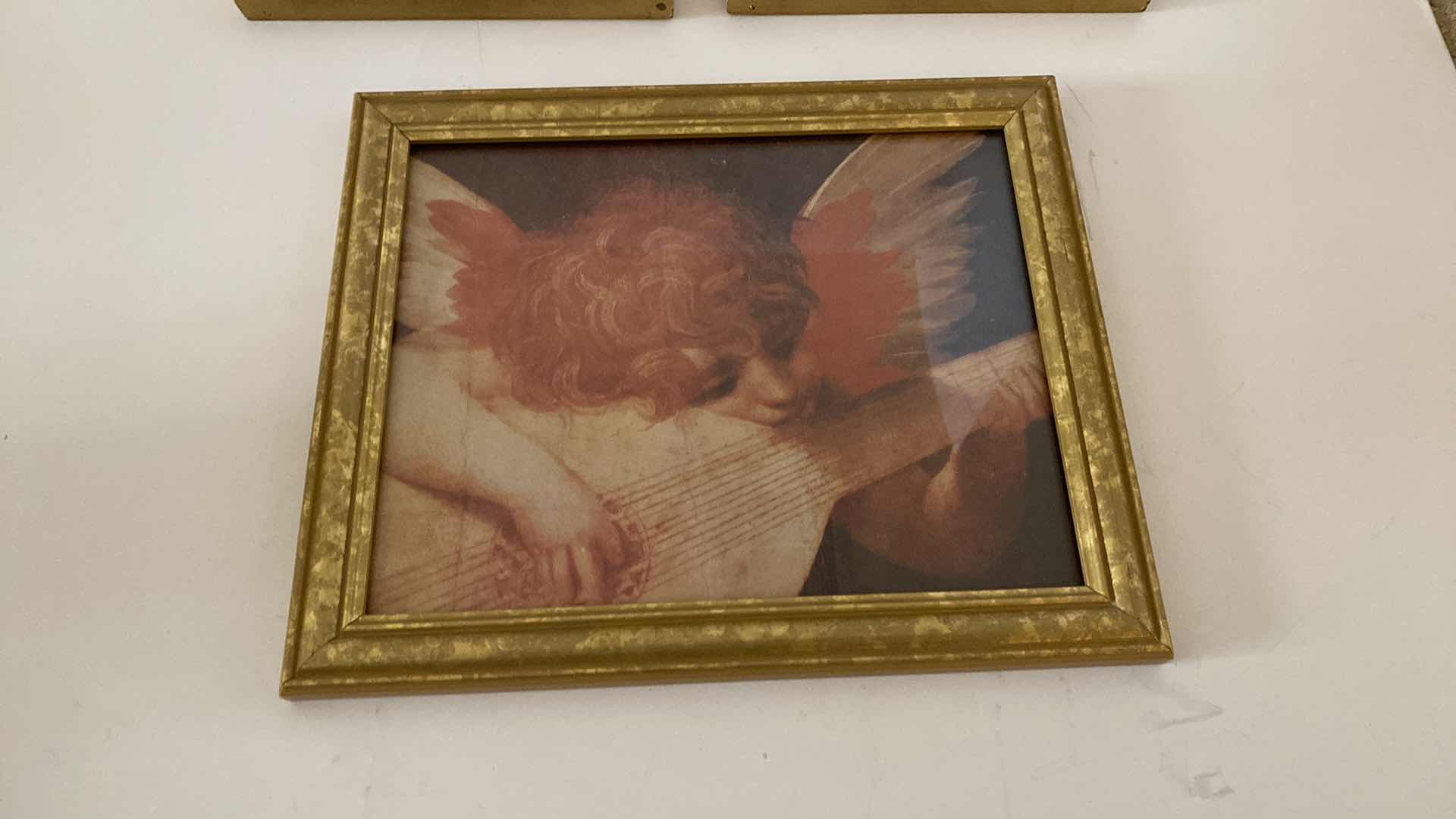 Photo 1 of 5 ARTWORKS FRAMED ANGEL 11 1/2“ x 9 3/4“  AND MORE