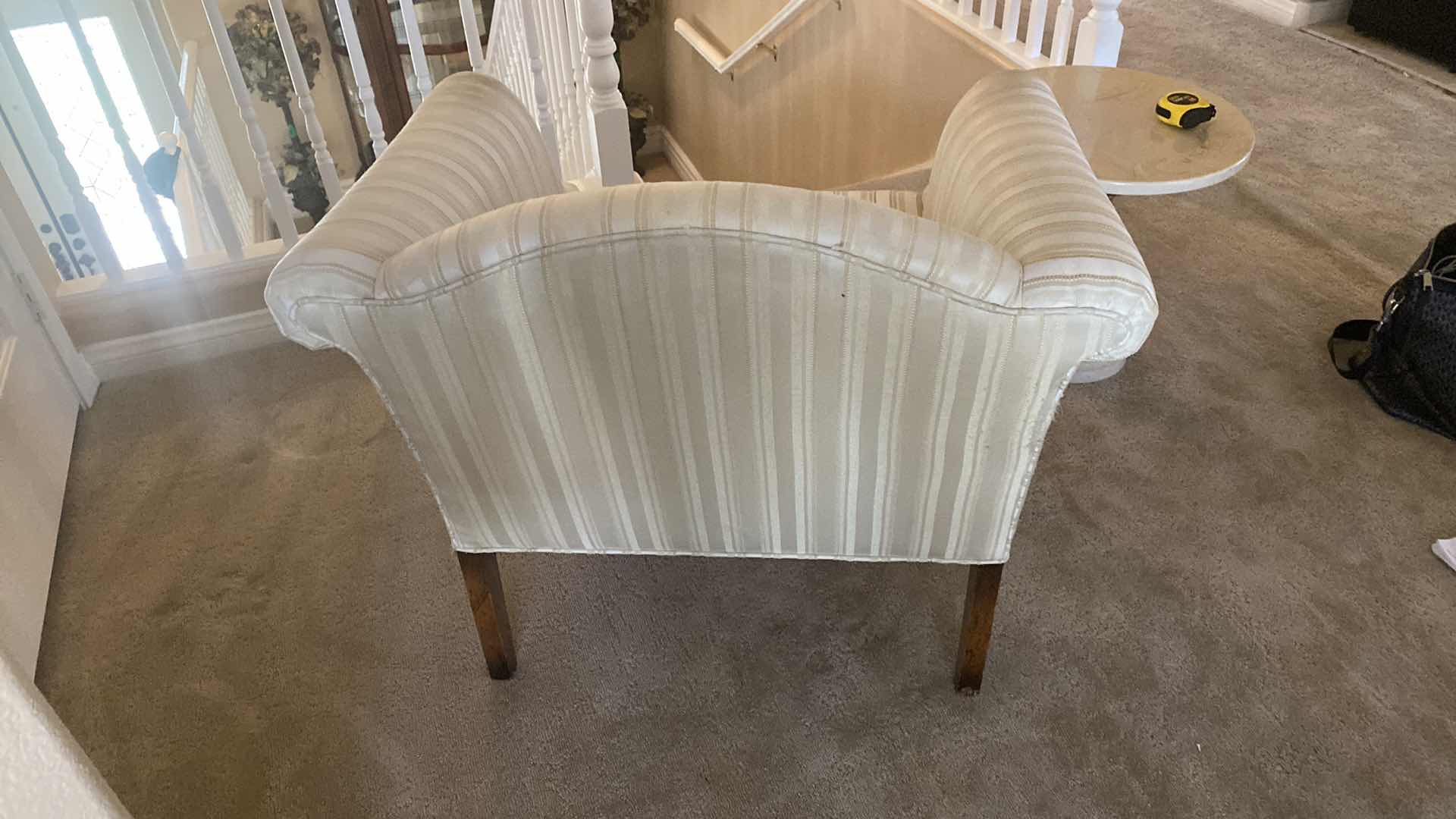 Photo 1 of OCCASIONAL CHAIR WITH QUEEN ANNE LEGS 33” x 30” H 31”