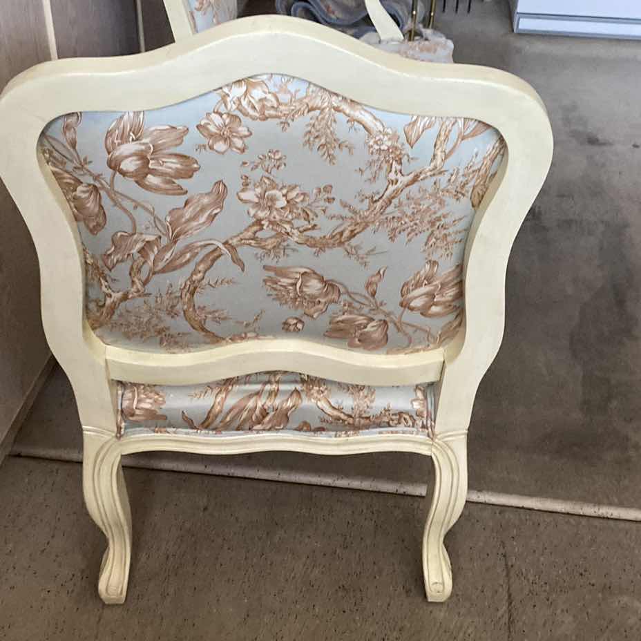 Photo 1 of VINTAGE PAIR OF LOUIS XVI STYLE CHAIRS - NEEDS REUPHOLSTERED 27“ x 28“ H 41”