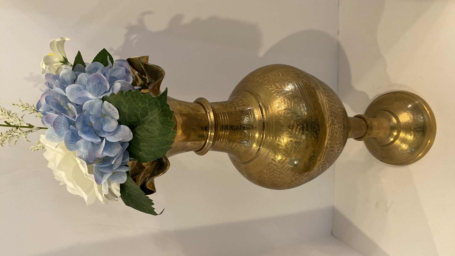 Photo 1 of BRASS VASE H 23”