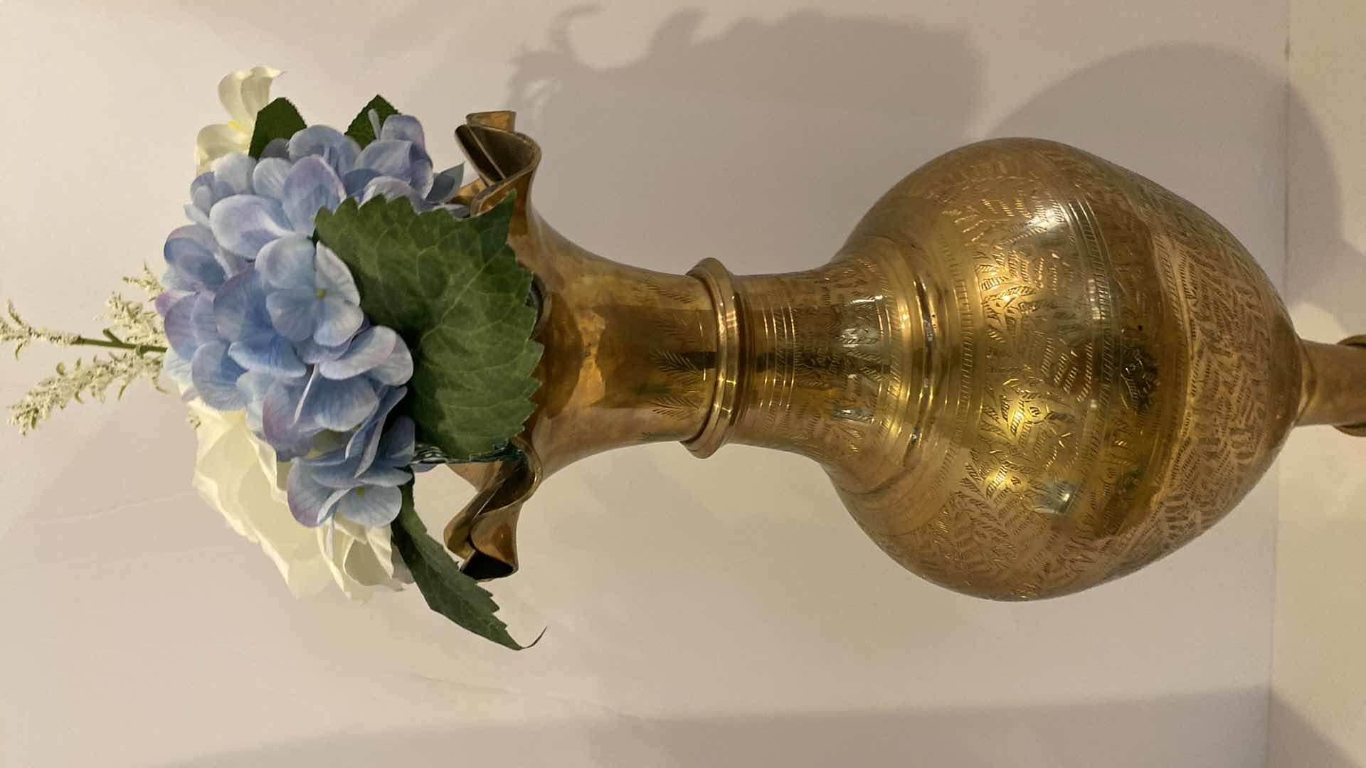 Photo 1 of BRASS VASE H 23”