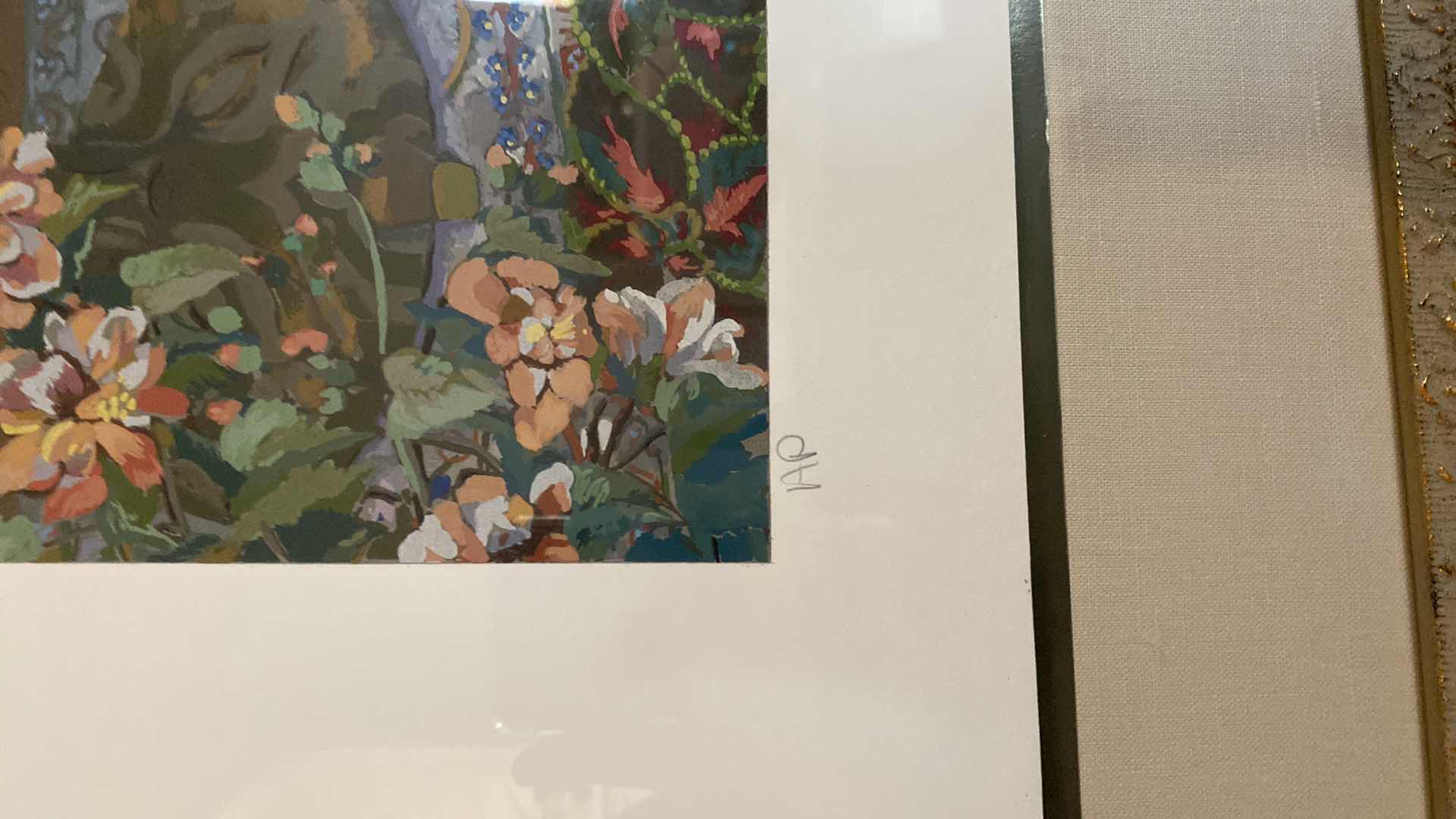 Photo 1 of FRAMED ARTWORK JOHN POWELL SIGNED ARTIST PROOF “TIFFANY” 24” x 32” with frame 50” x 42” NO COA