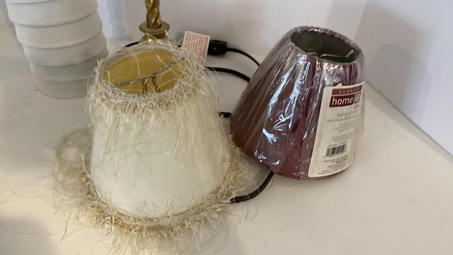 Photo 1 of DESK LAMP H 18” WITH ASSORTED LAMPSHADES