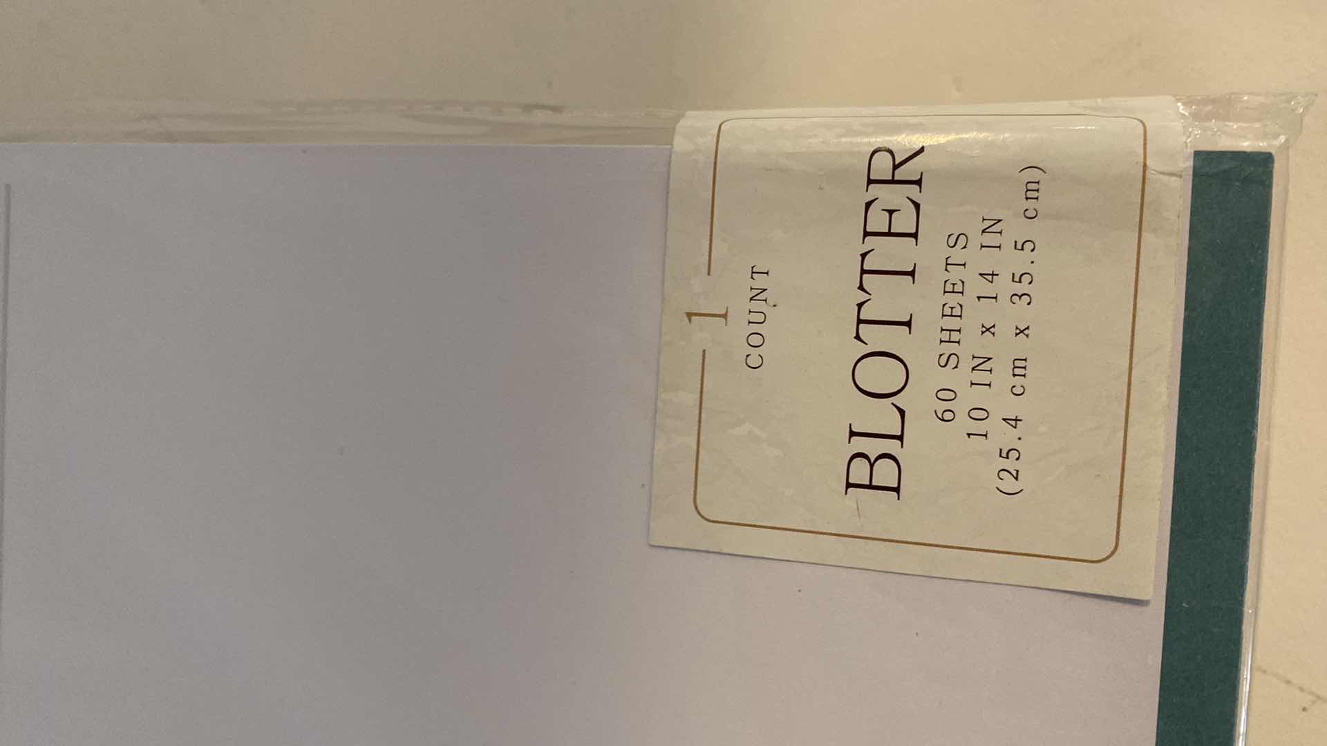 Photo 1 of 5 - 60 SHEET BLOTTERS AND FLORAL FILE FOLDERS