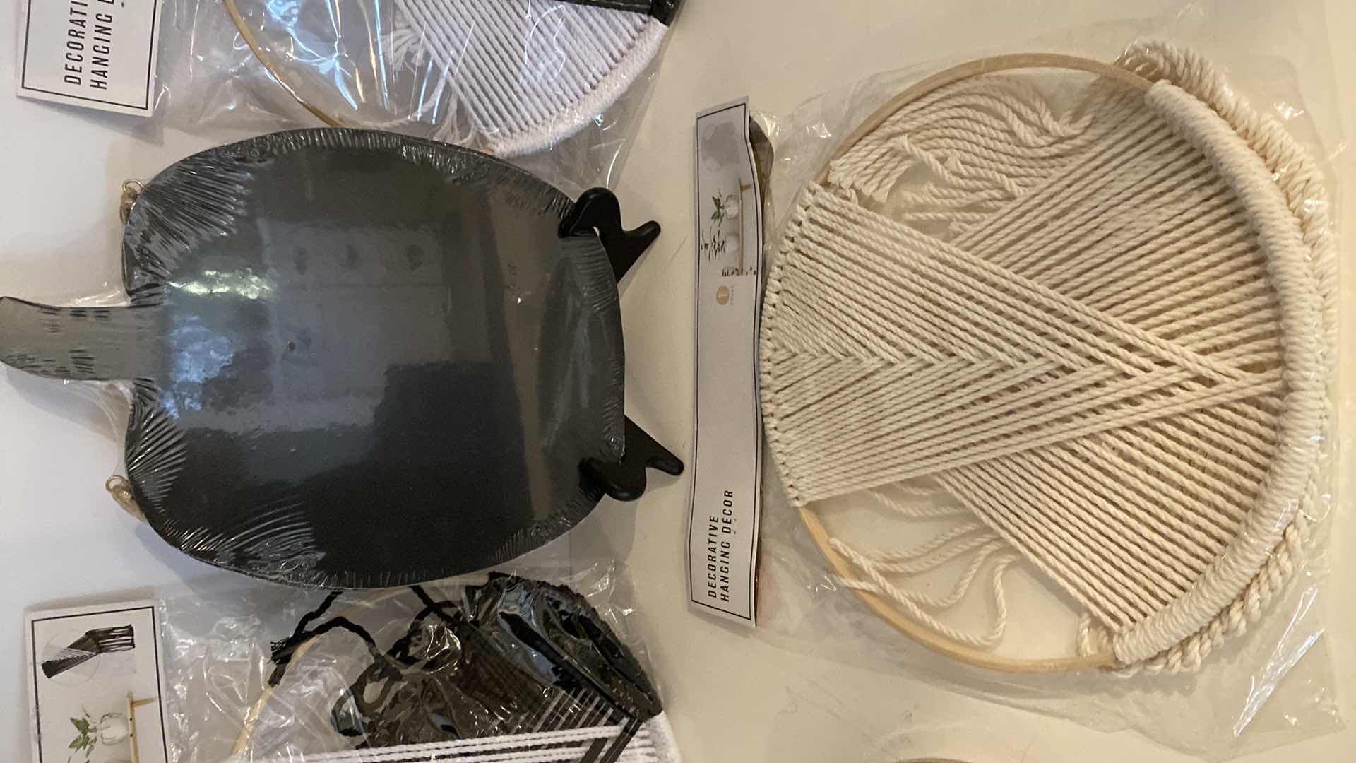 Photo 1 of 3 PIECES WIOD DECOR AND 3 HANGING DECOR