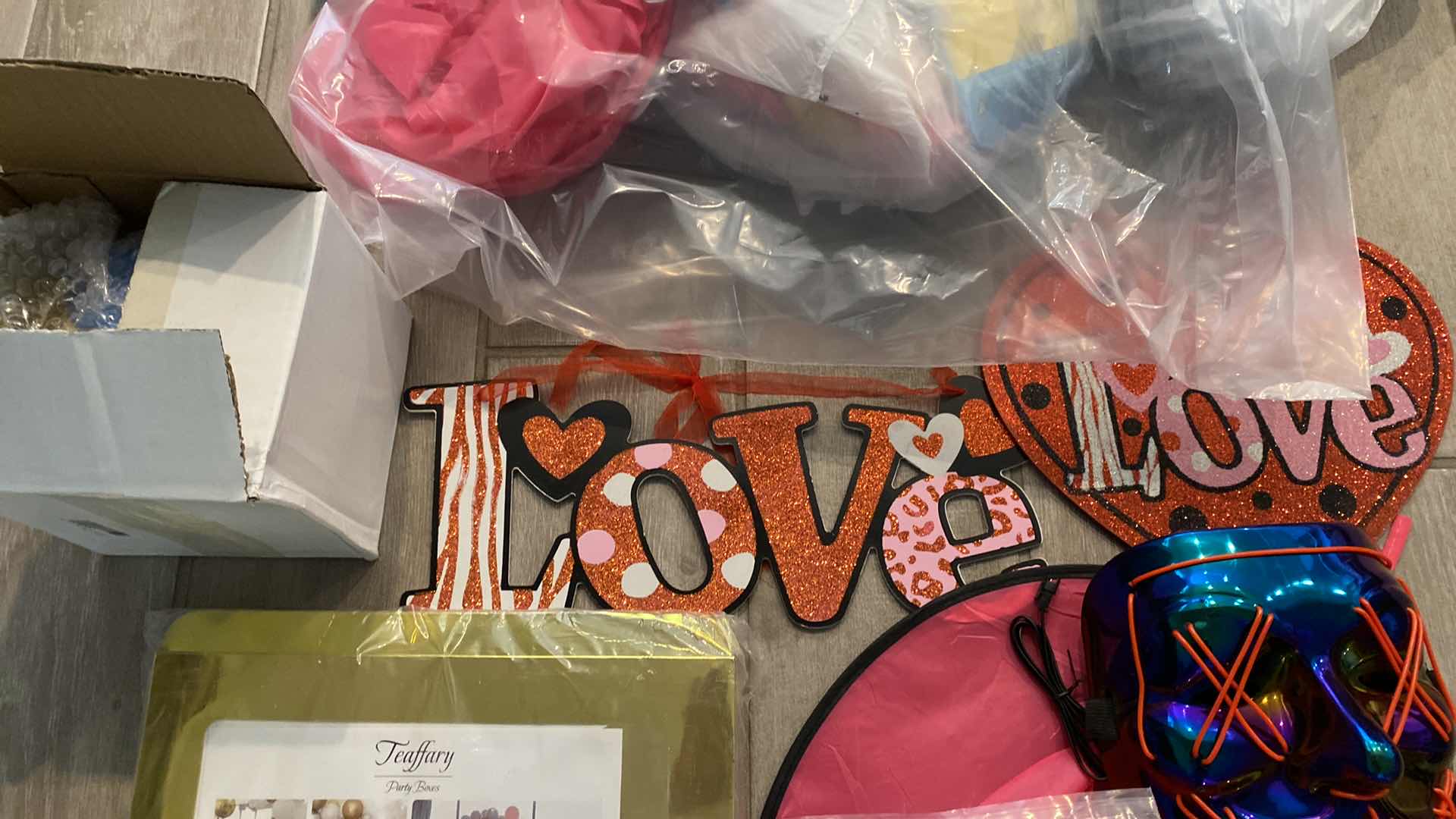 Photo 1 of BAG OF PARTY SUPPLIES