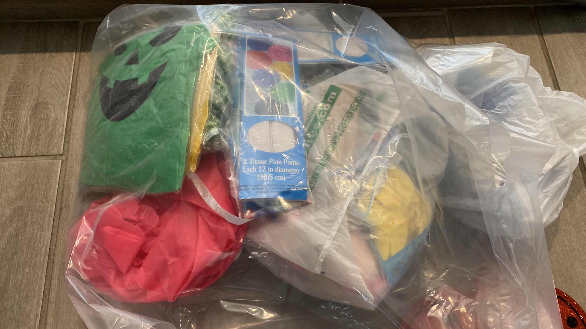 Photo 1 of BAG OF PARTY SUPPLIES