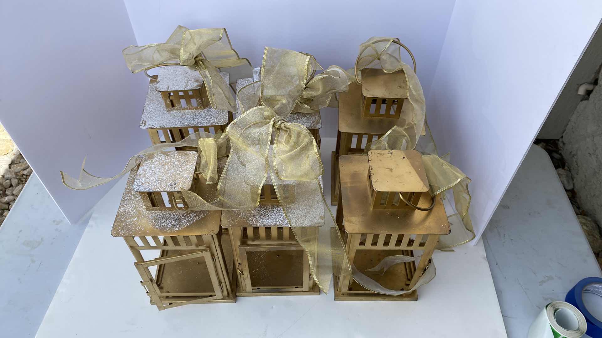 Photo 1 of 6 PARTY LANTERNS FOR CANDLES H 14”