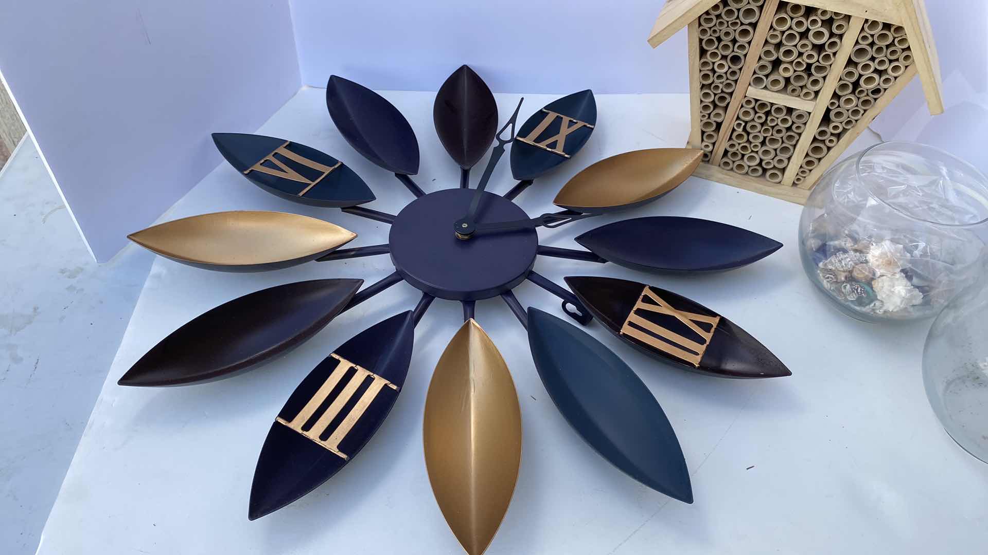 Photo 1 of CLOCK 21 1/2” AND HOME DECOR