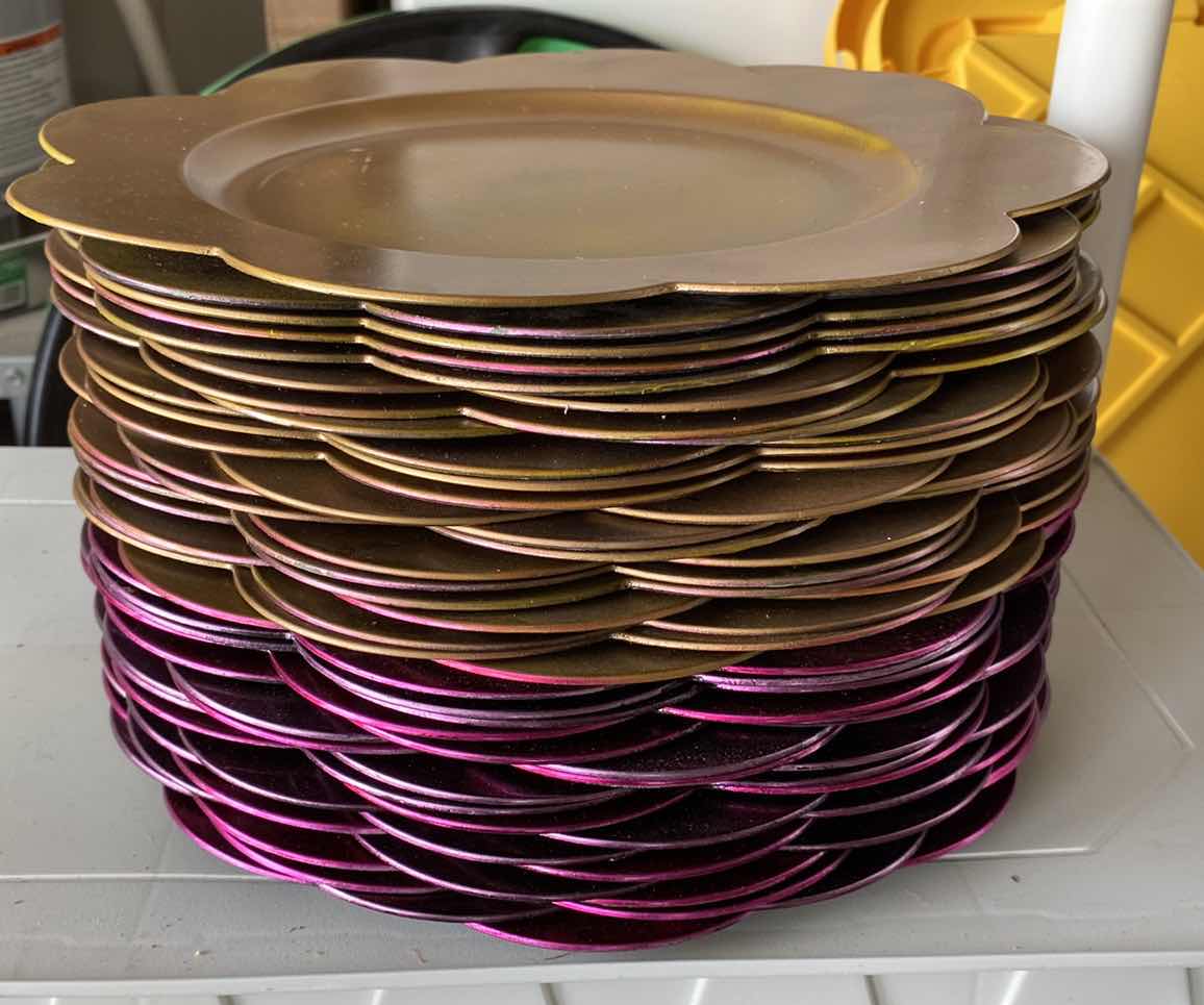 Photo 1 of CHARGER PLATES