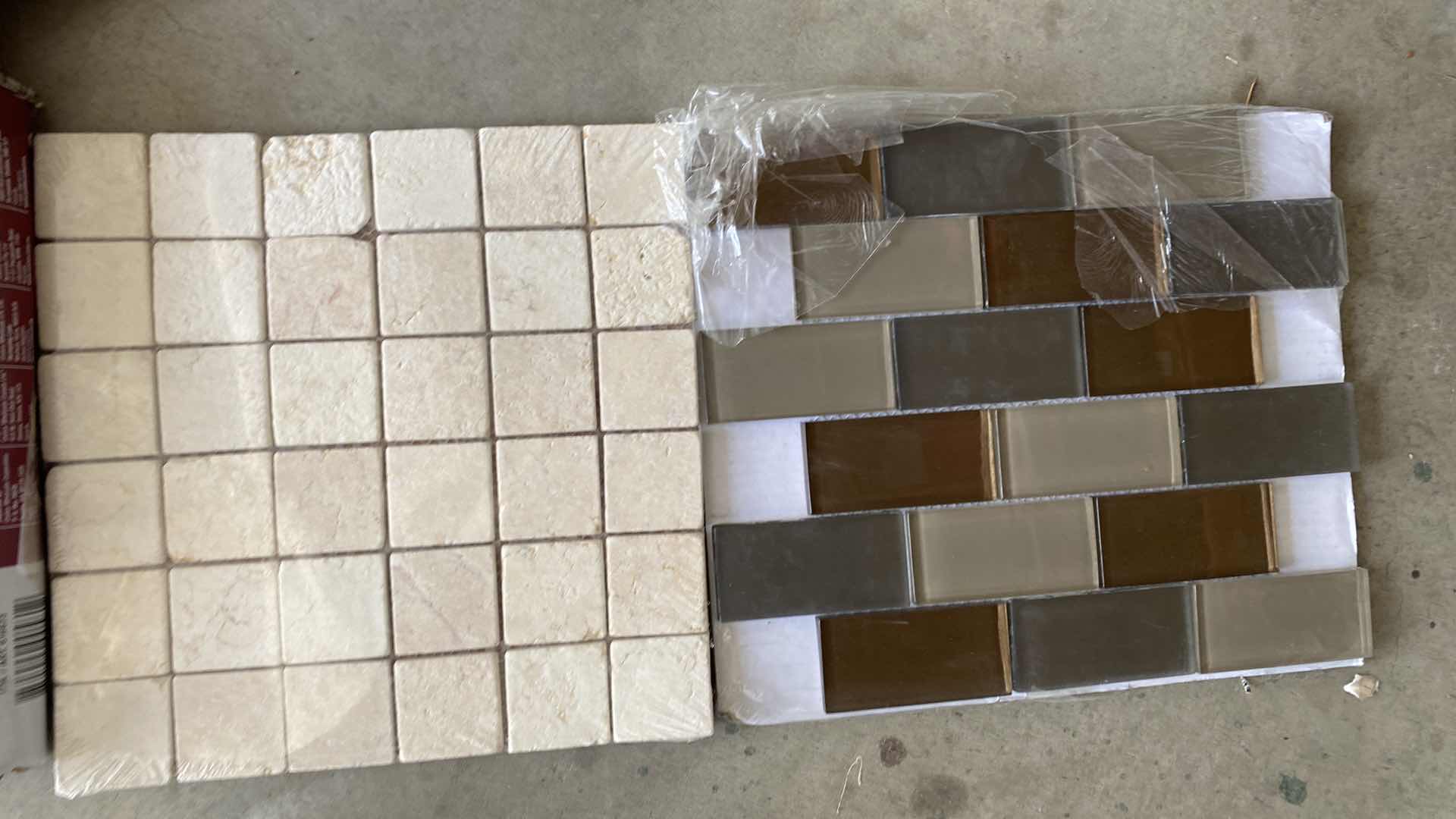 Photo 1 of ASSORTED WALL TILE 1 SHEET EACH STYLE