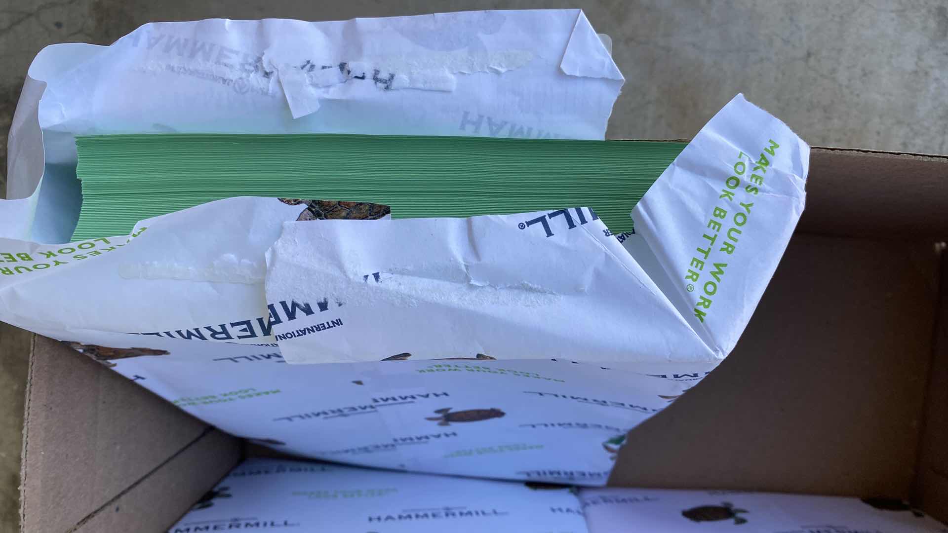 Photo 1 of 5 REAMS HAMMERMILL PASTEL PAPER