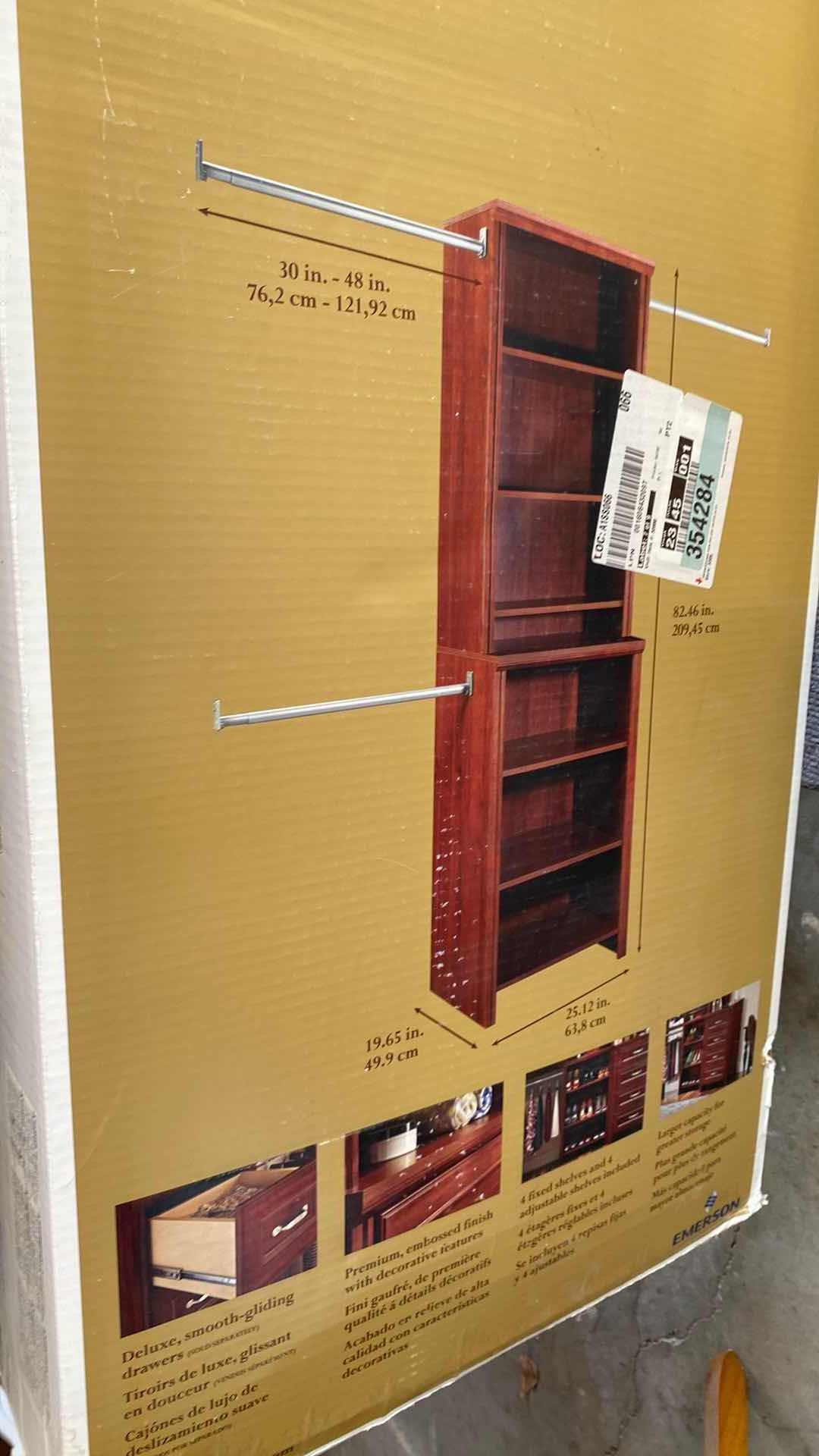 Photo 1 of CLOSETMAID DELUXE CLOSET KIT