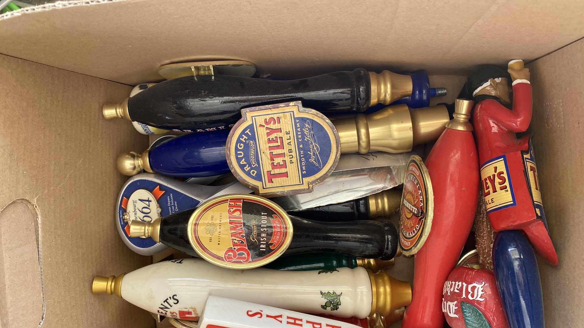 Photo 1 of BOX OF BEER TAPS