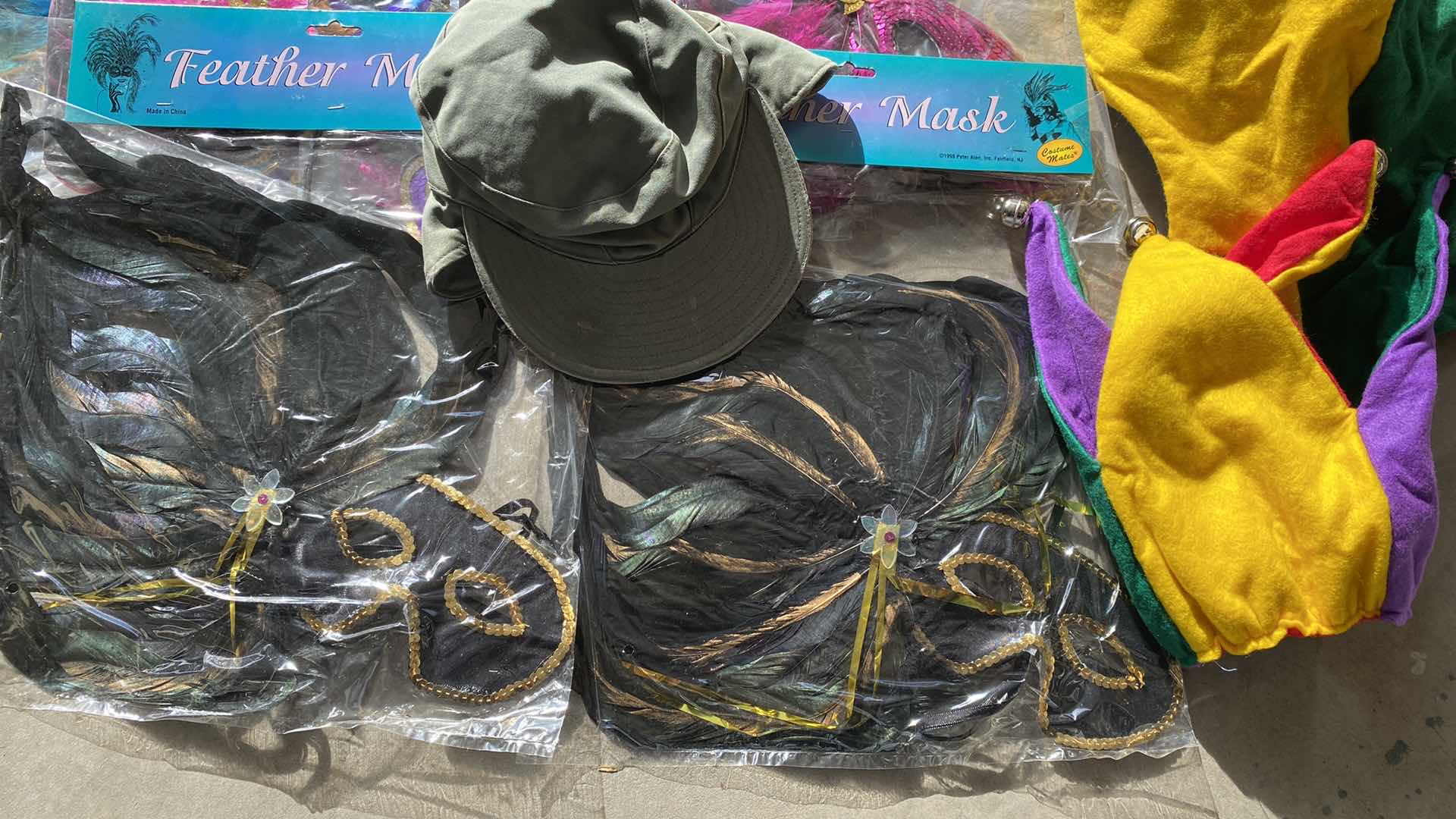 Photo 1 of MASKS AND HATS ASSORTMENT