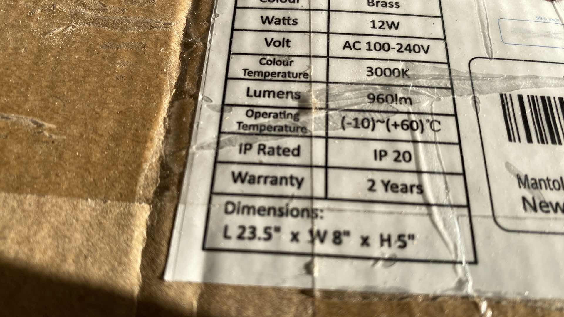 Photo 1 of LED WALL LIGHT