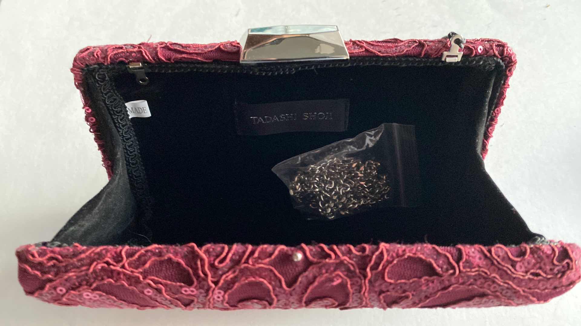 Photo 5 of MWT TADASHI SHOJI CLUTCH HANDBAG 8” x 4 1/2