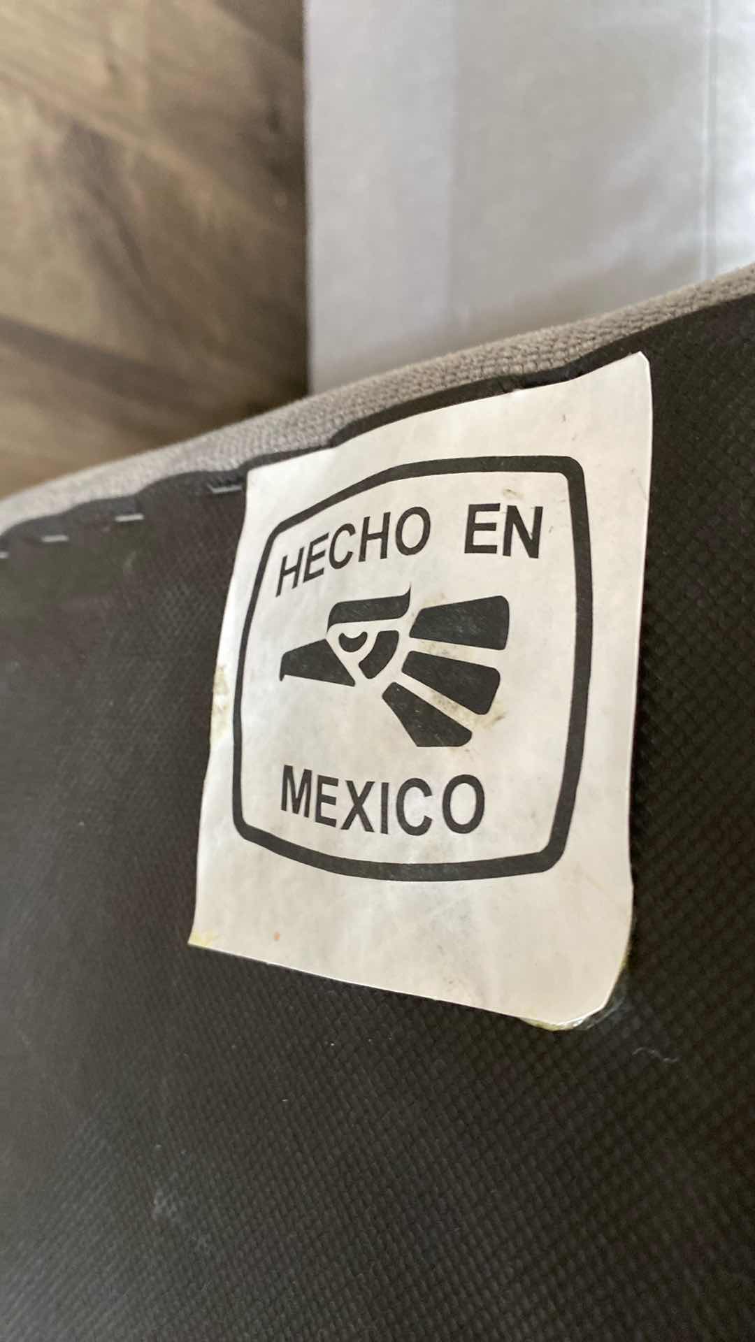 Photo 1 of 7 PIECE SECTIONAL GRAY FABRIC SOFA, CAN BE ARRANGED MULTIPLE WAYS EACH PIECE 40” x 40” H 30”, FABRIC COCKTAIL TABLE 40 1/2” x 40 1/2”