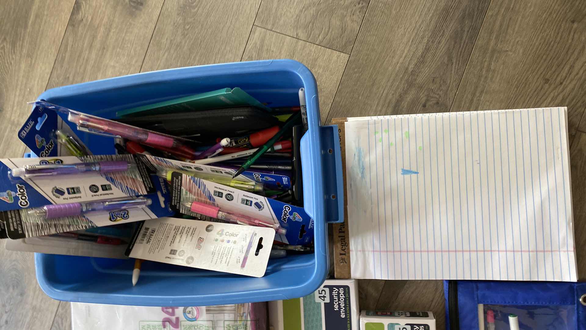 Photo 1 of COPY PAPER PENS AND ASSORTED OFFICE SUPPLIES