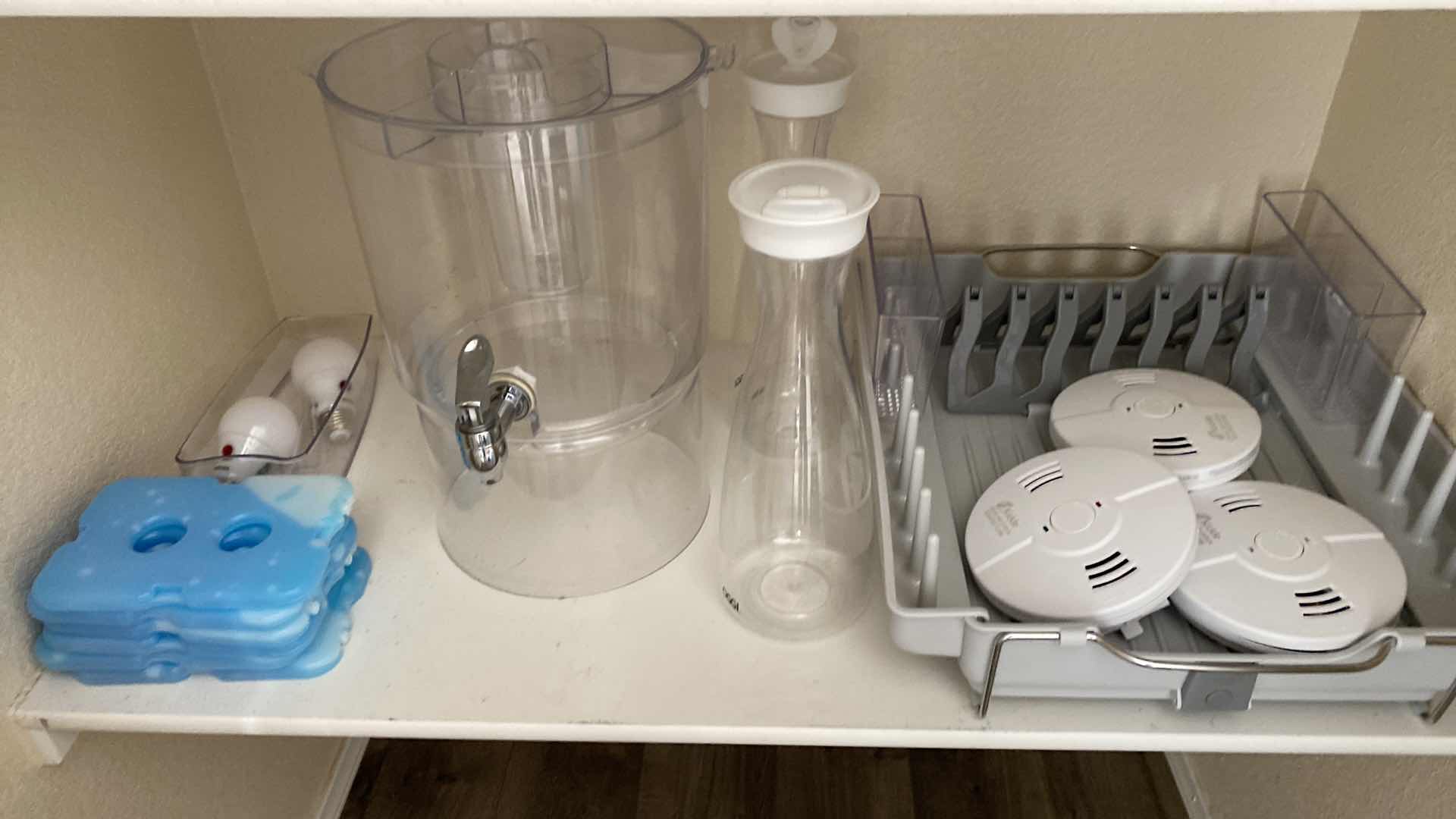 Photo 1 of CONTENTS OF PANTRY GLASSES ACRYLIC BEVERAGE SERVER AND MORE