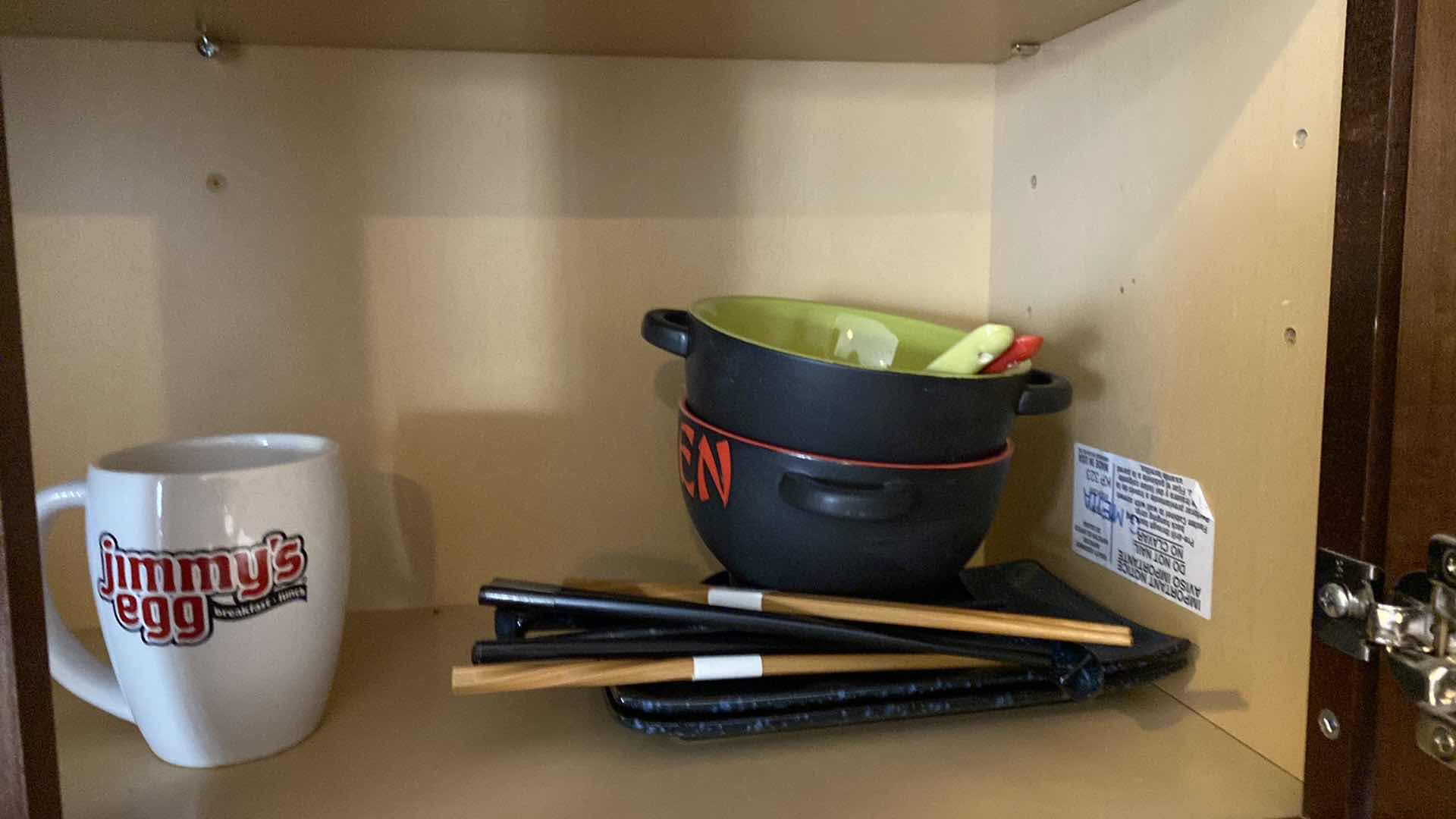 Photo 7 of CONTENTS OF CABINET GLASSWARE AND DISHES