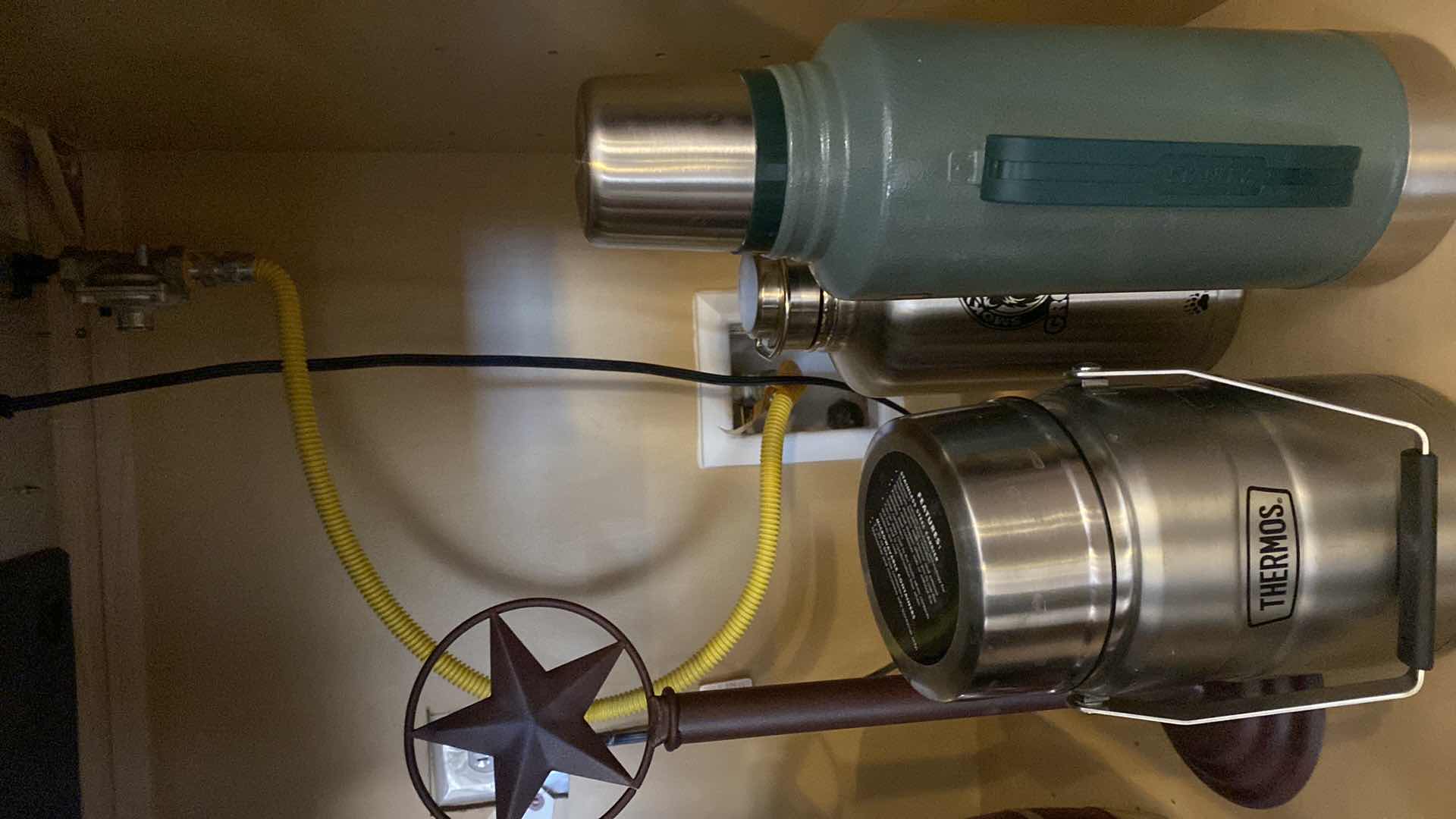 Photo 3 of CONTENTS OF KITCHEN CABINET - THERMOSES