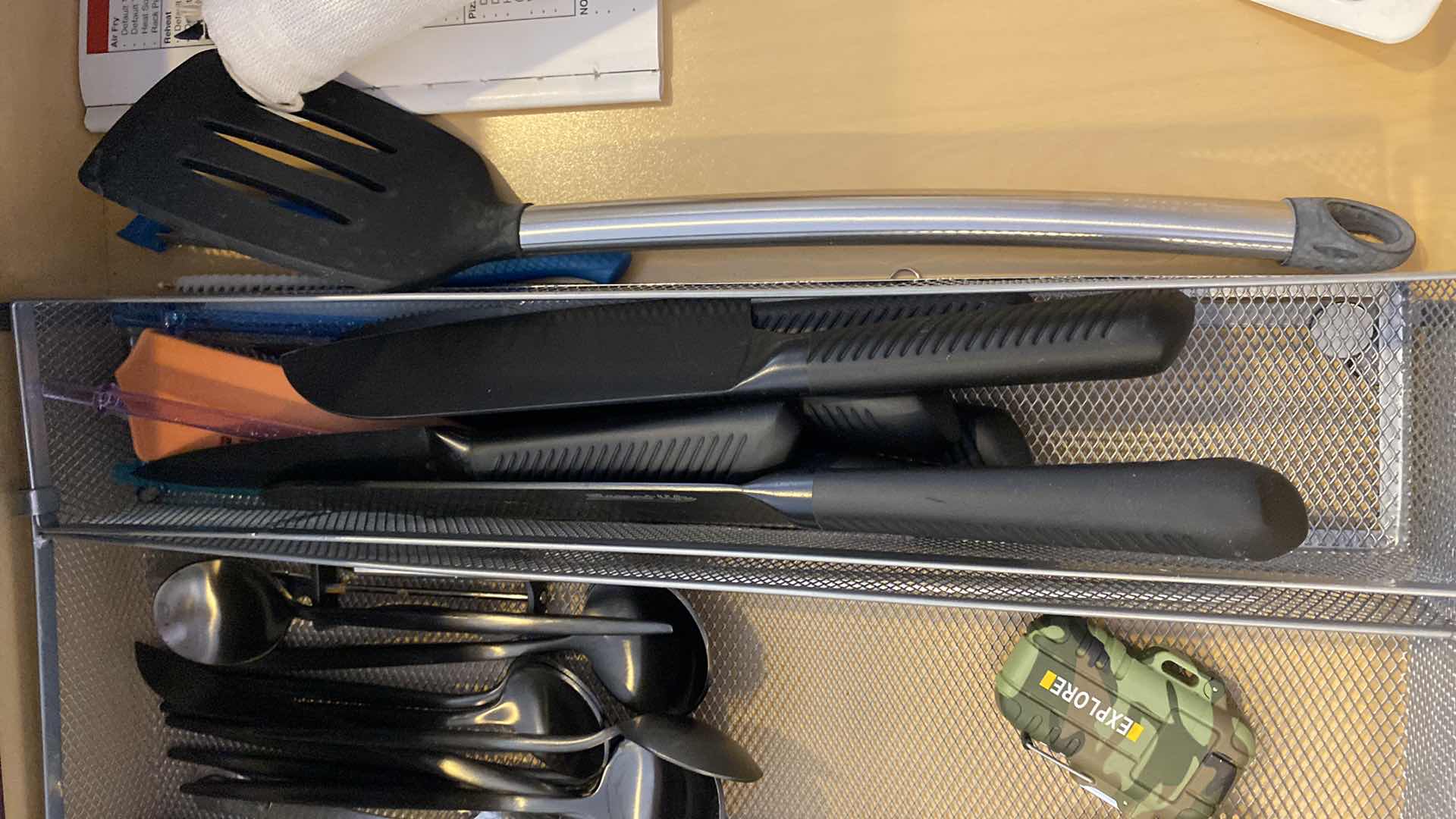 Photo 1 of CONTENTS KITCHEN DRAWER - SILVER KNIVES AND UTENSILS