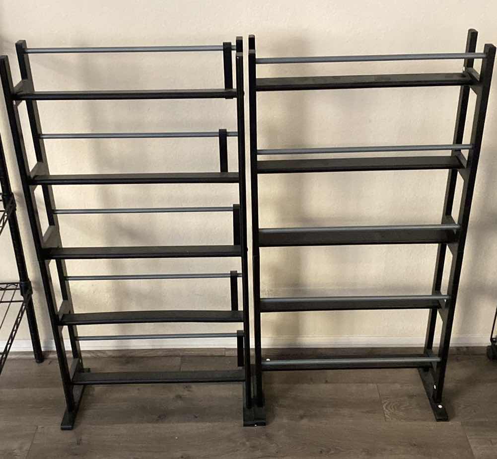 Photo 1 of 2- DVD/CD STORAGE RACKS 21” x 6 1/2” H 41”