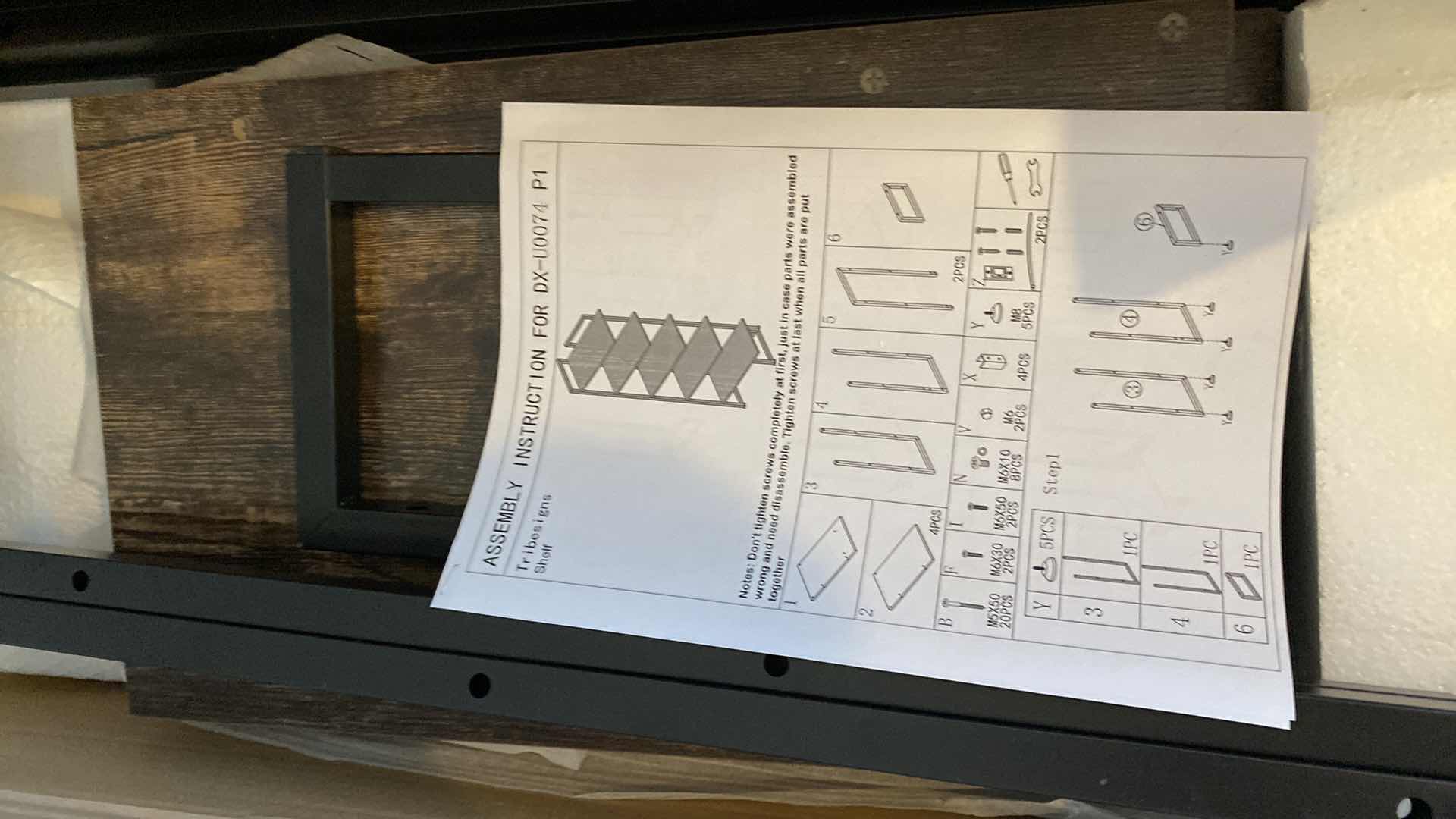 Photo 1 of 2 - BOXES SHELF UNITS UNKNOWN SIZE